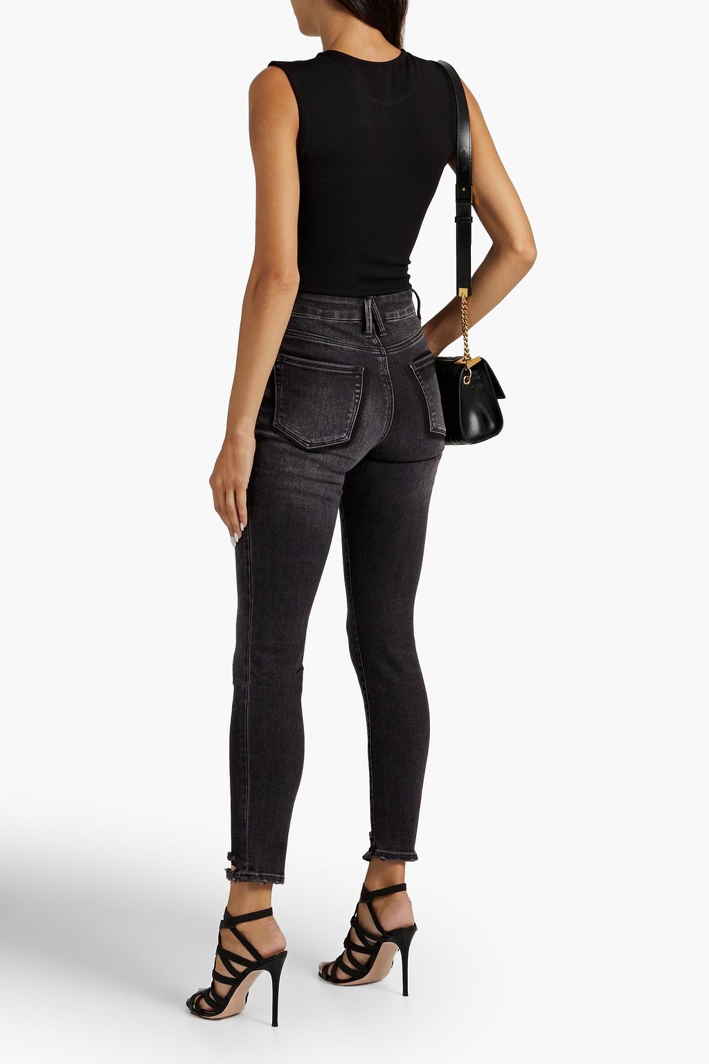 GOOD AMERICAN Good Legs high-rise skinny jeans