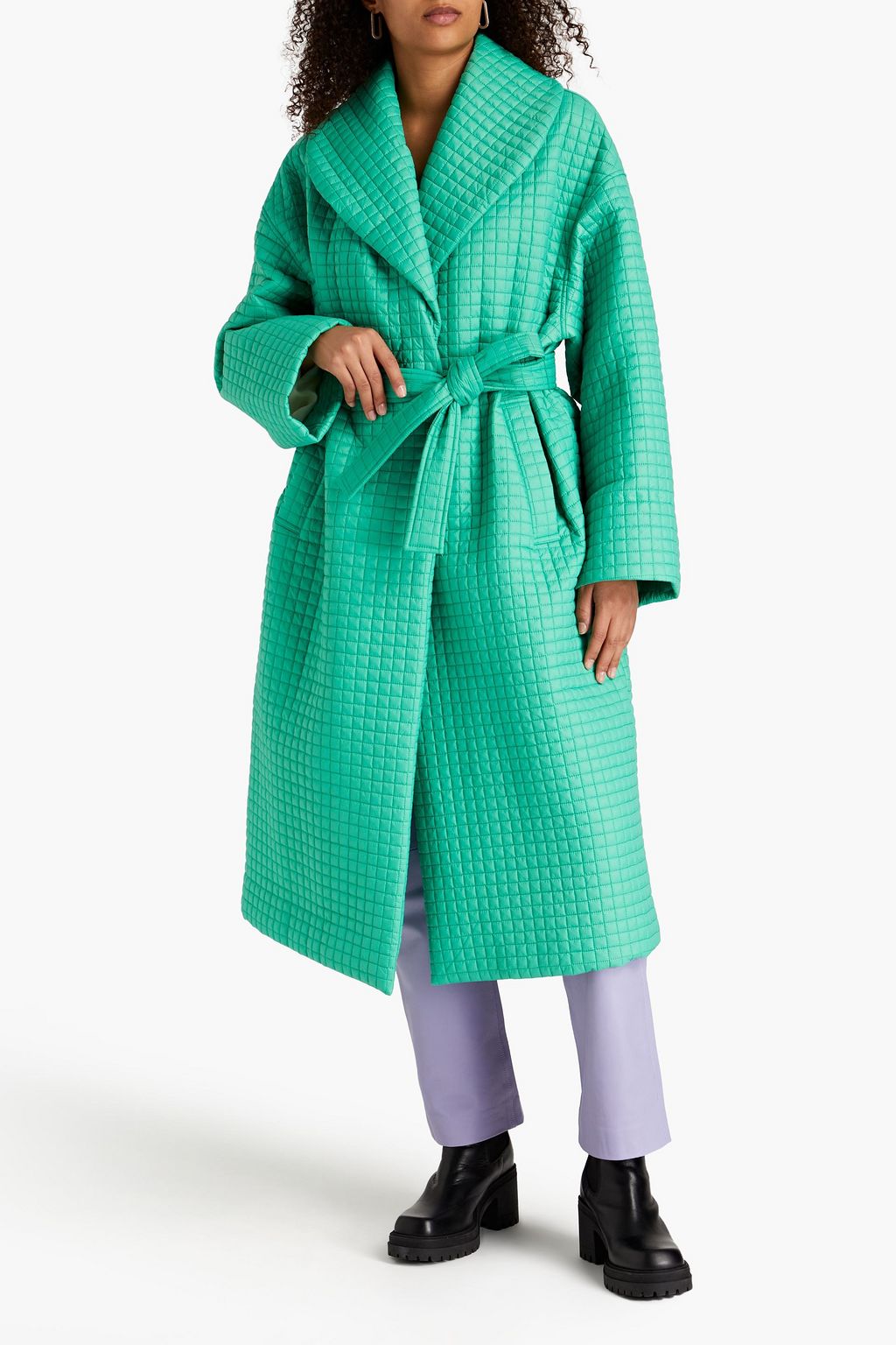 REMAIN BIRGER CHRISTENSEN Pam quilted shell coat