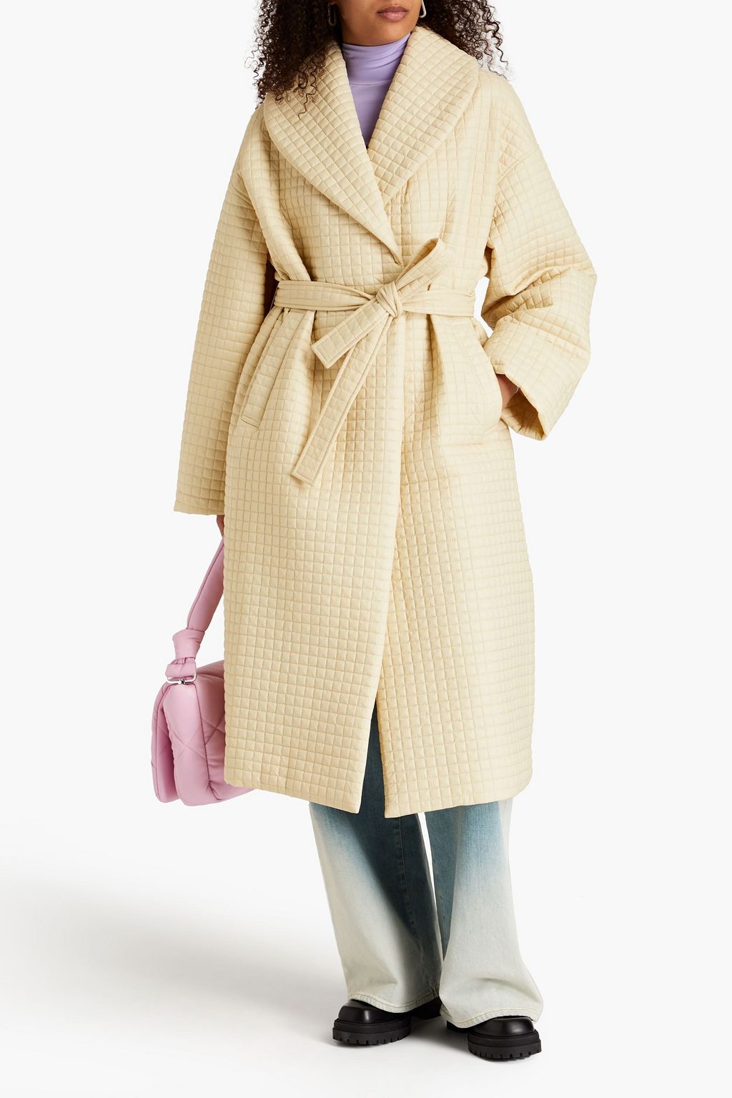 Remain birger christensen pam quilted coat Clearance