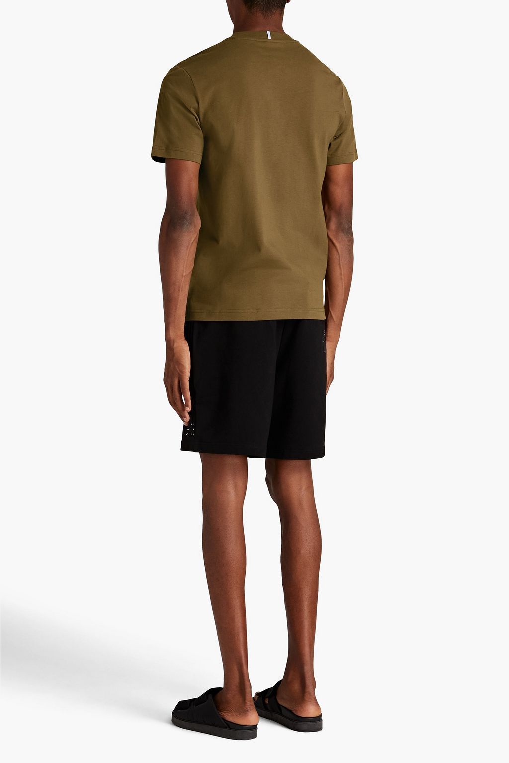 MCQ ALEXANDER MCQUEEN Appliquéd printed cotton-jersey T-shirt