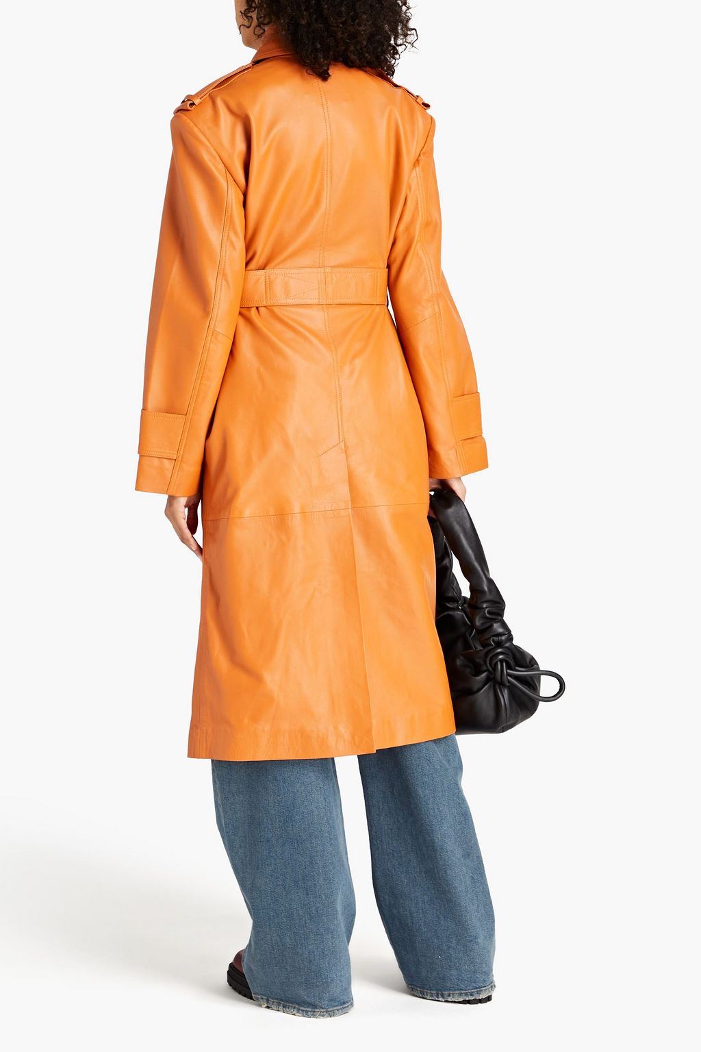 REMAIN BIRGER CHRISTENSEN Pisonia leather trench coat THE