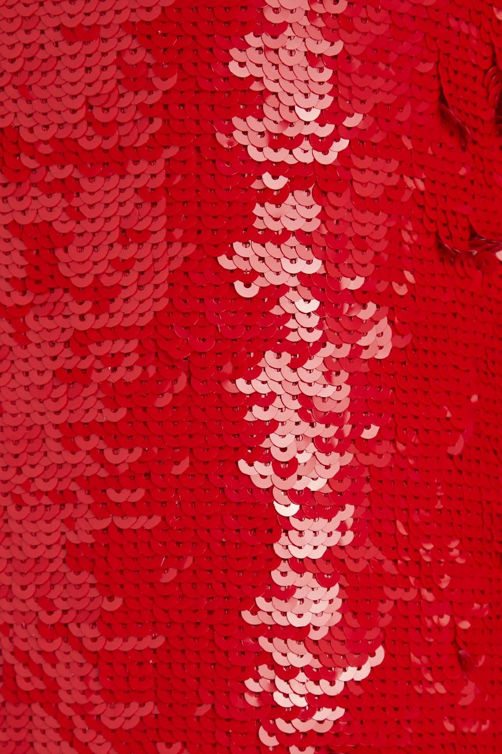 VALENTINO GARAVANI Sequined cotton-blend tulle turtleneck top