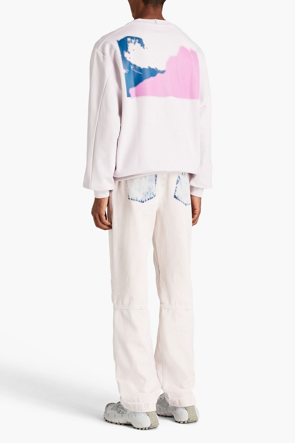 MCQ ALEXANDER MCQUEEN Bleached denim jeans