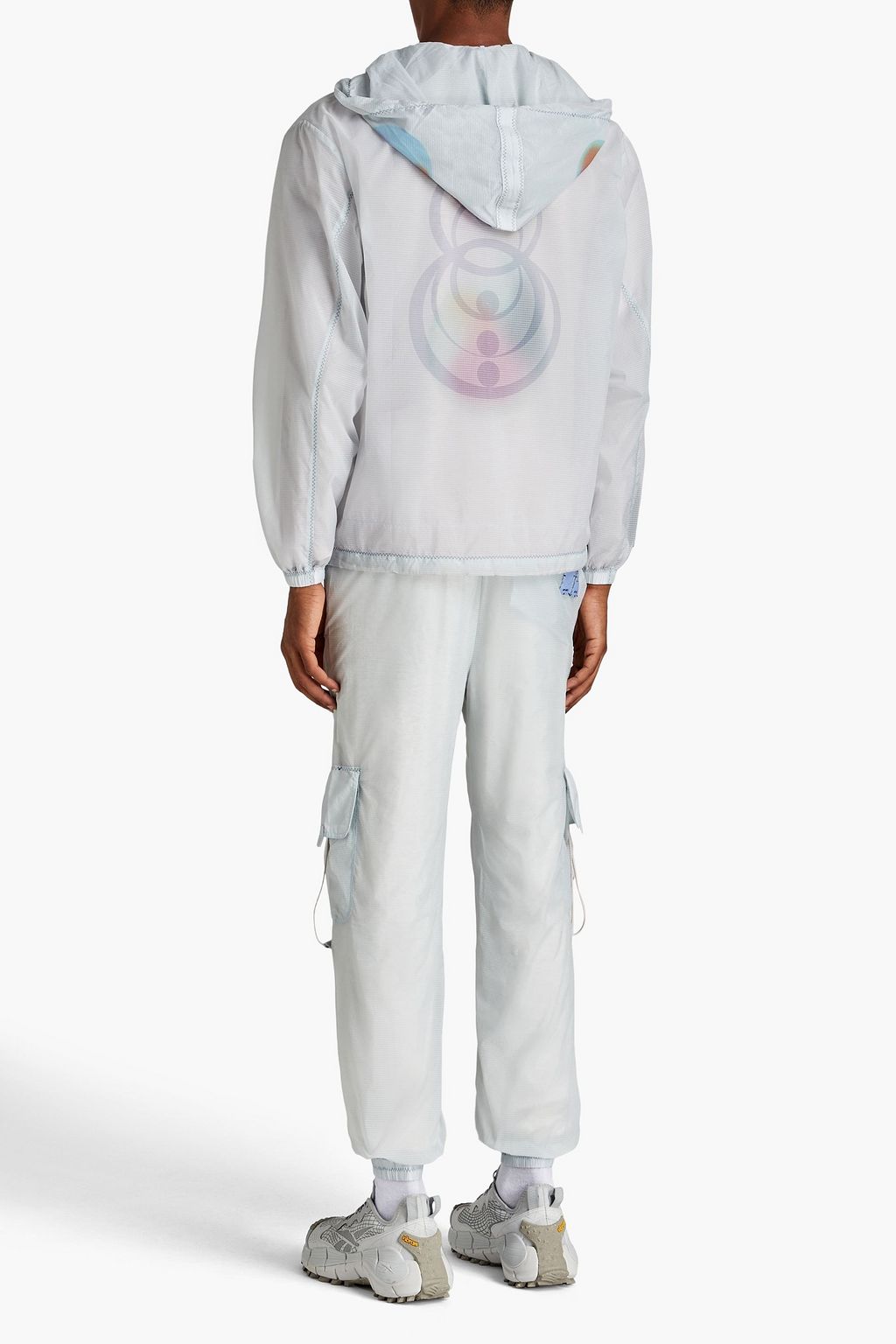 MCQ ALEXANDER MCQUEEN Appliquéd shell track pants