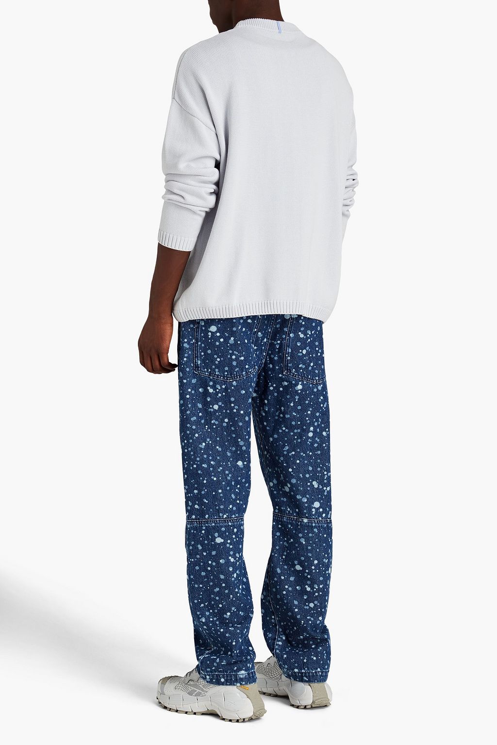 MCQ ALEXANDER MCQUEEN Printed denim jeans