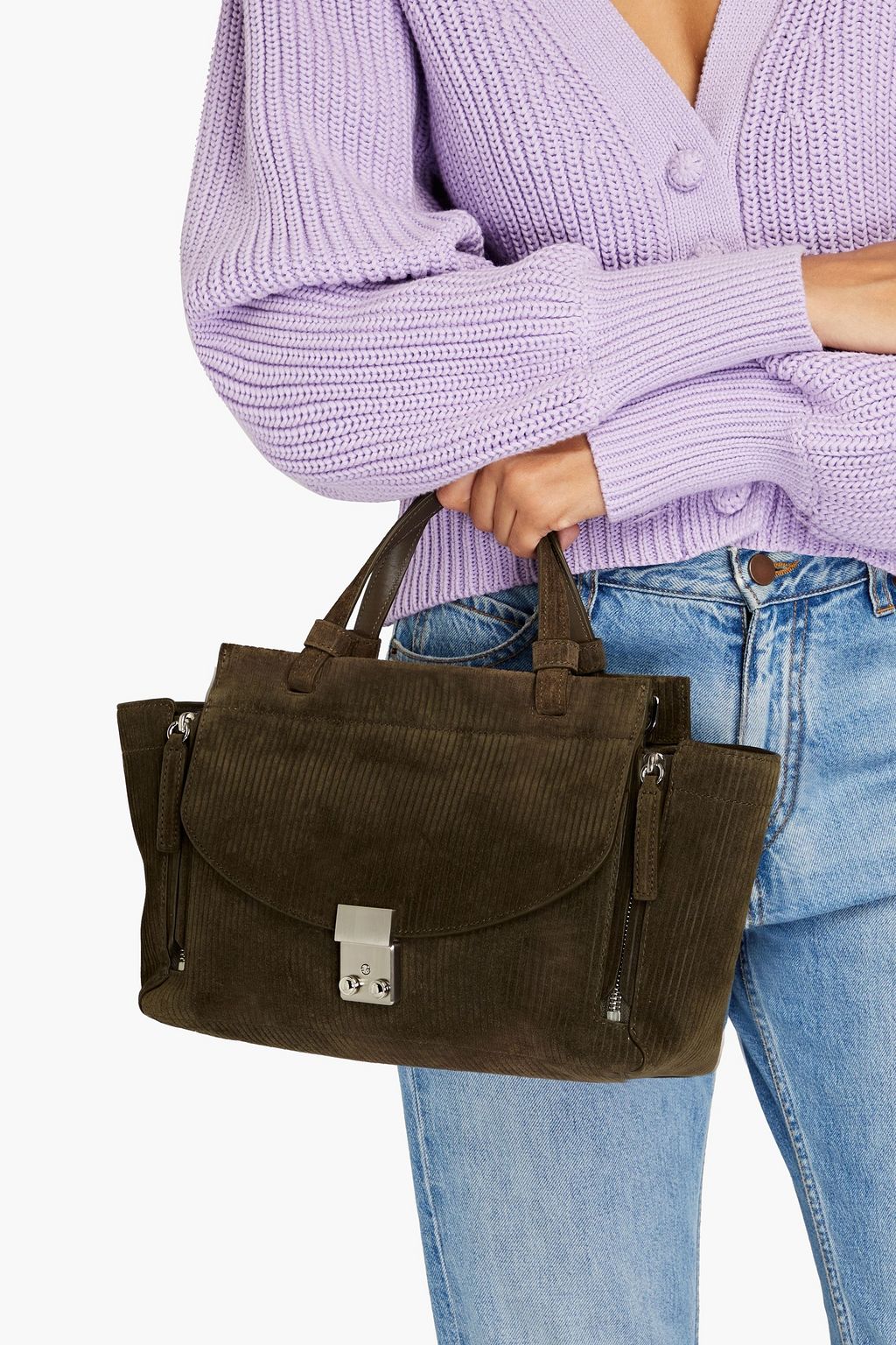 3.1 PHILLIP LIM Pashli textured suede tote