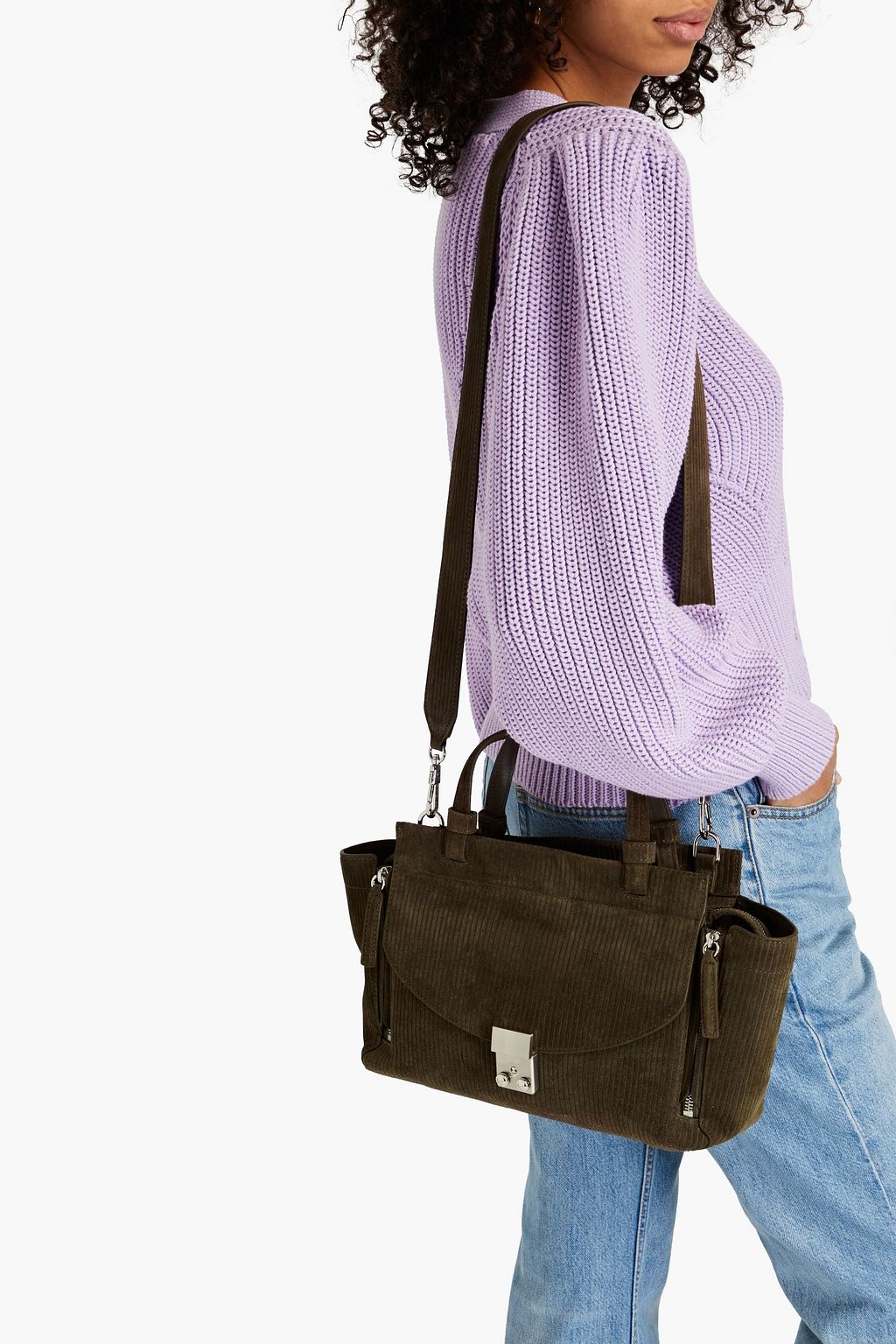 3.1 PHILLIP LIM Pashli textured suede tote