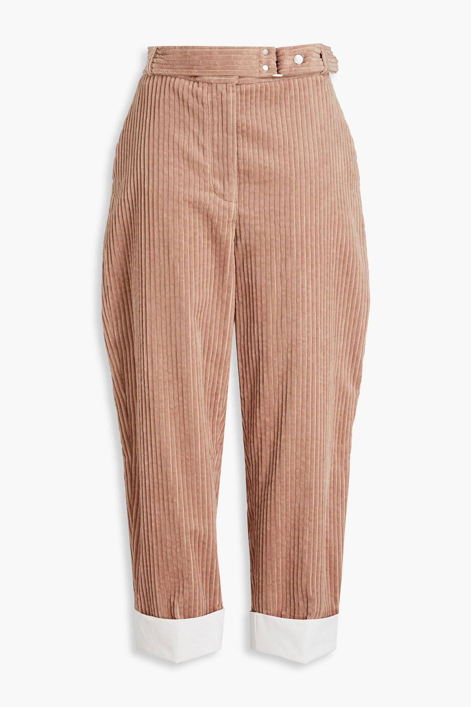 3.1 Phillip Lim Cropped cotton-corduroy tapered pants