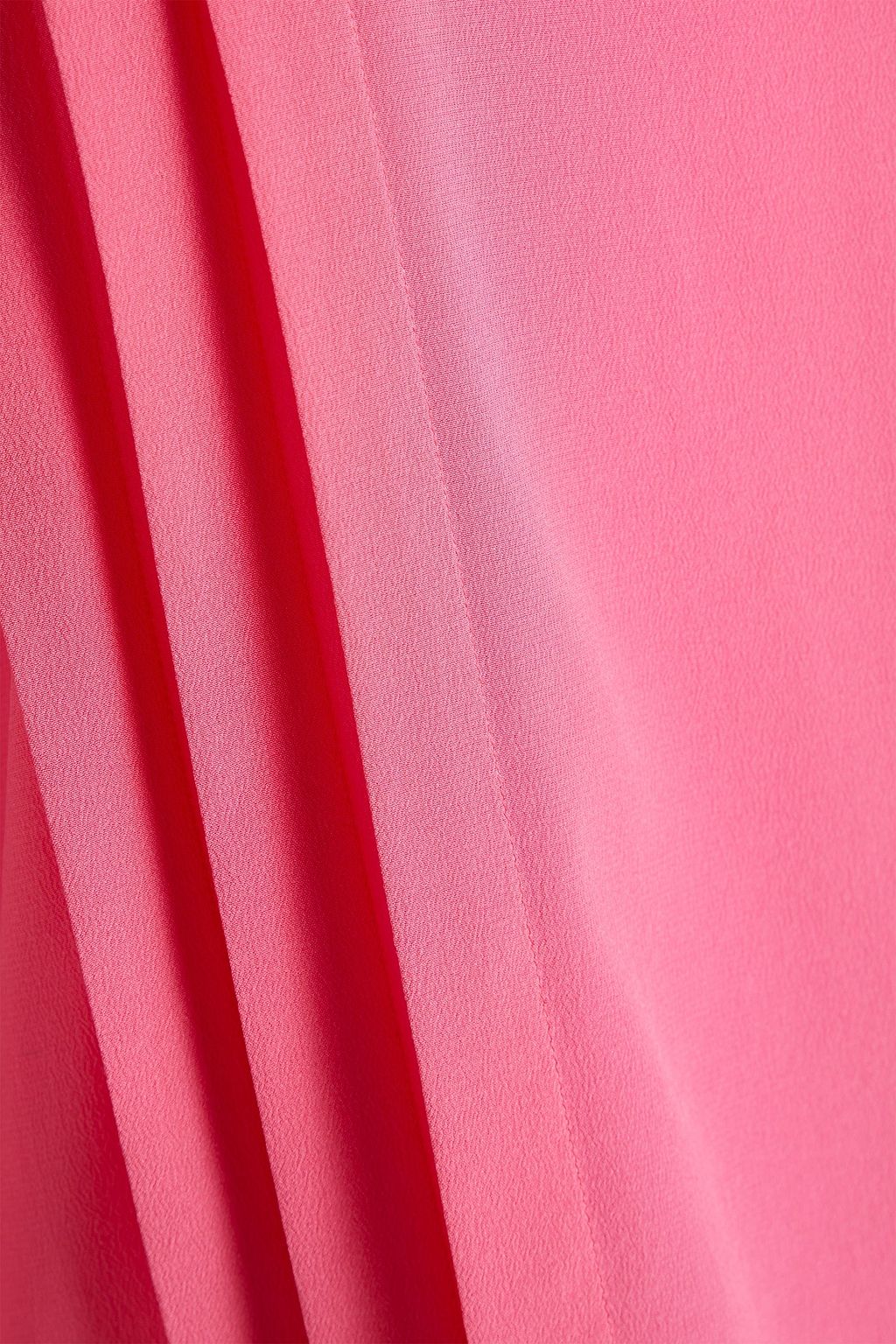 VALENTINO GARAVANI Pleated silk crepe de chine blouse