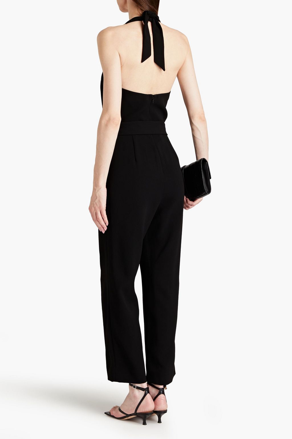 SIMKHAI NeckholderJumpsuit aus Crêpe THE