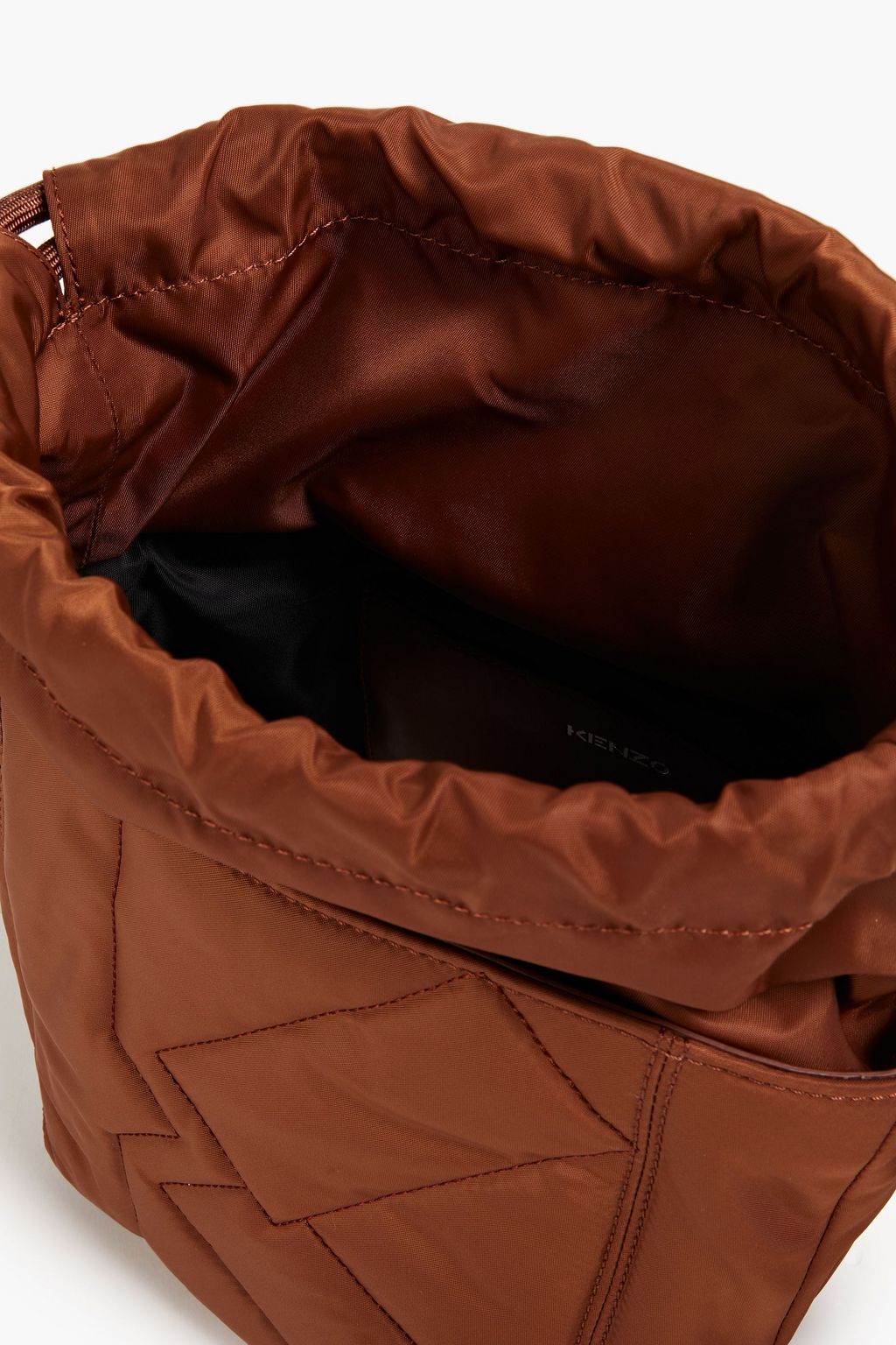KENZO Quilted shell bucket bag