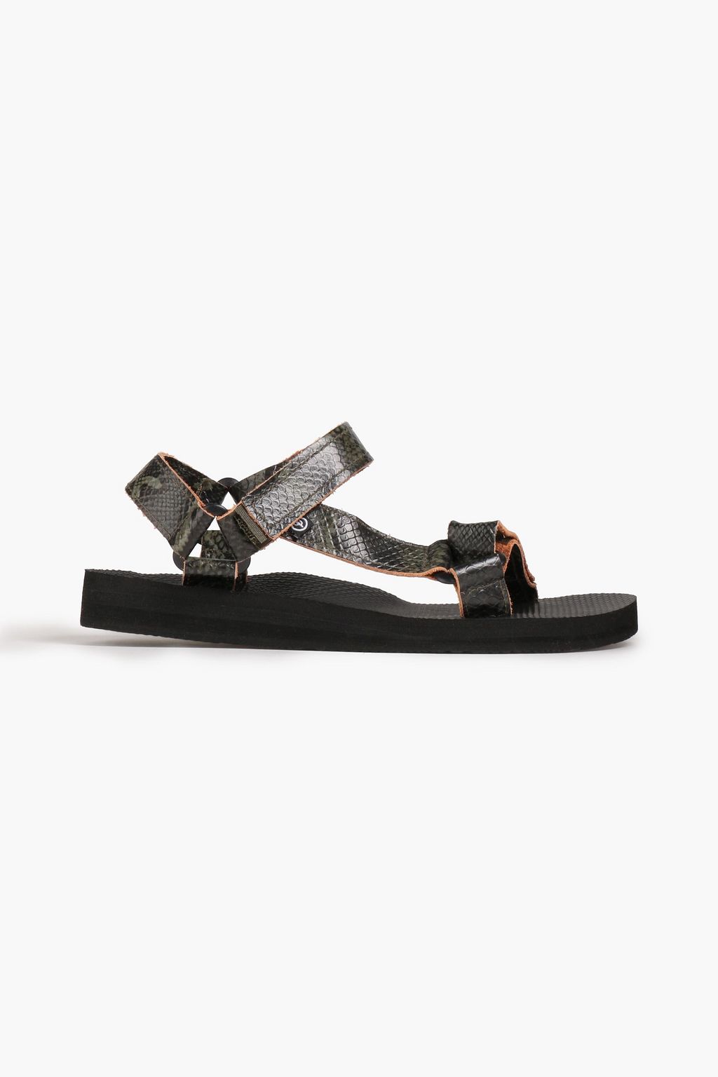 ARIZONA LOVE Trekky faux snake-effect leather sandals | THE OUTNET