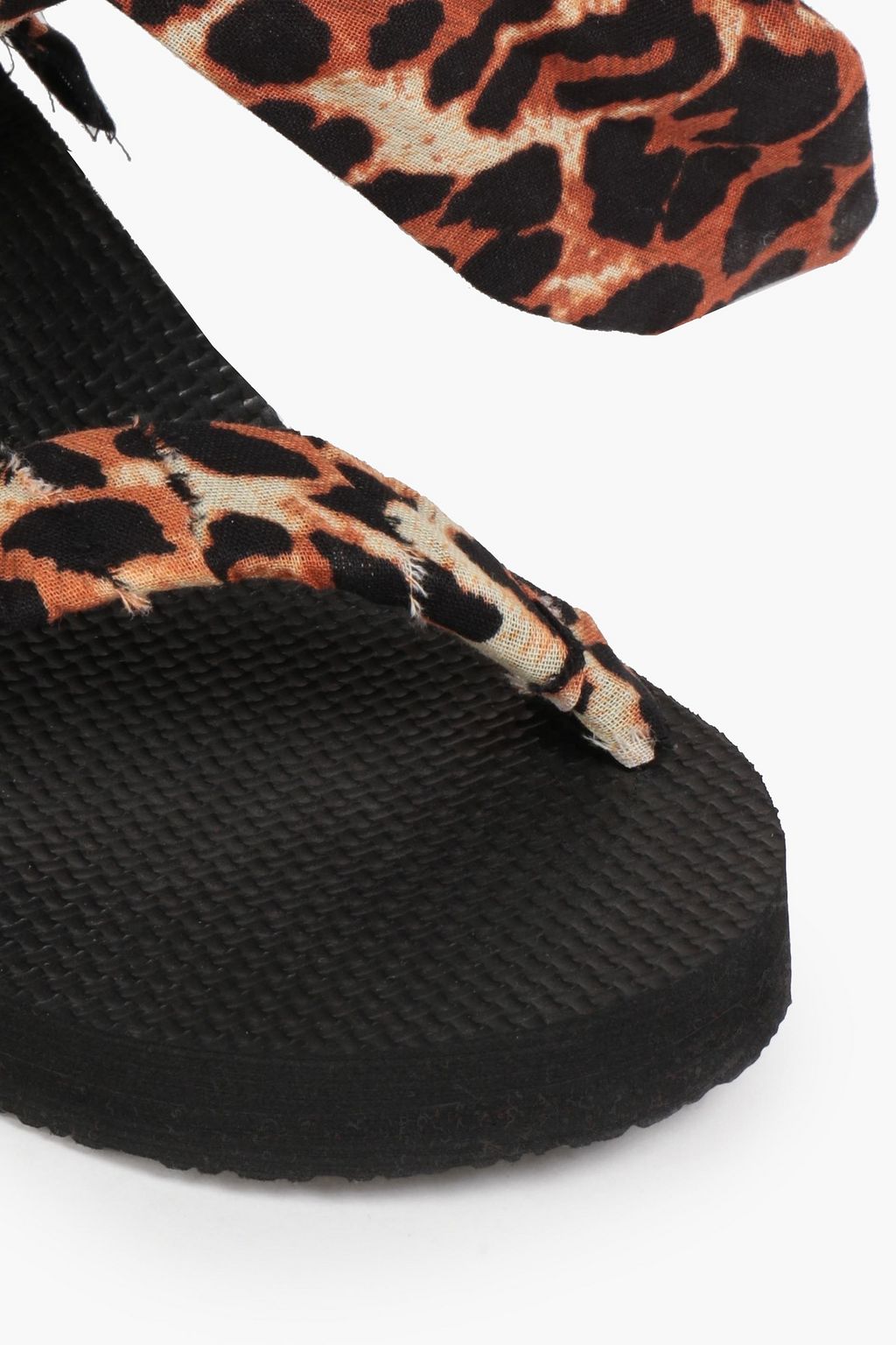 ARIZONA LOVE Trekky leopard-print canvas sandals