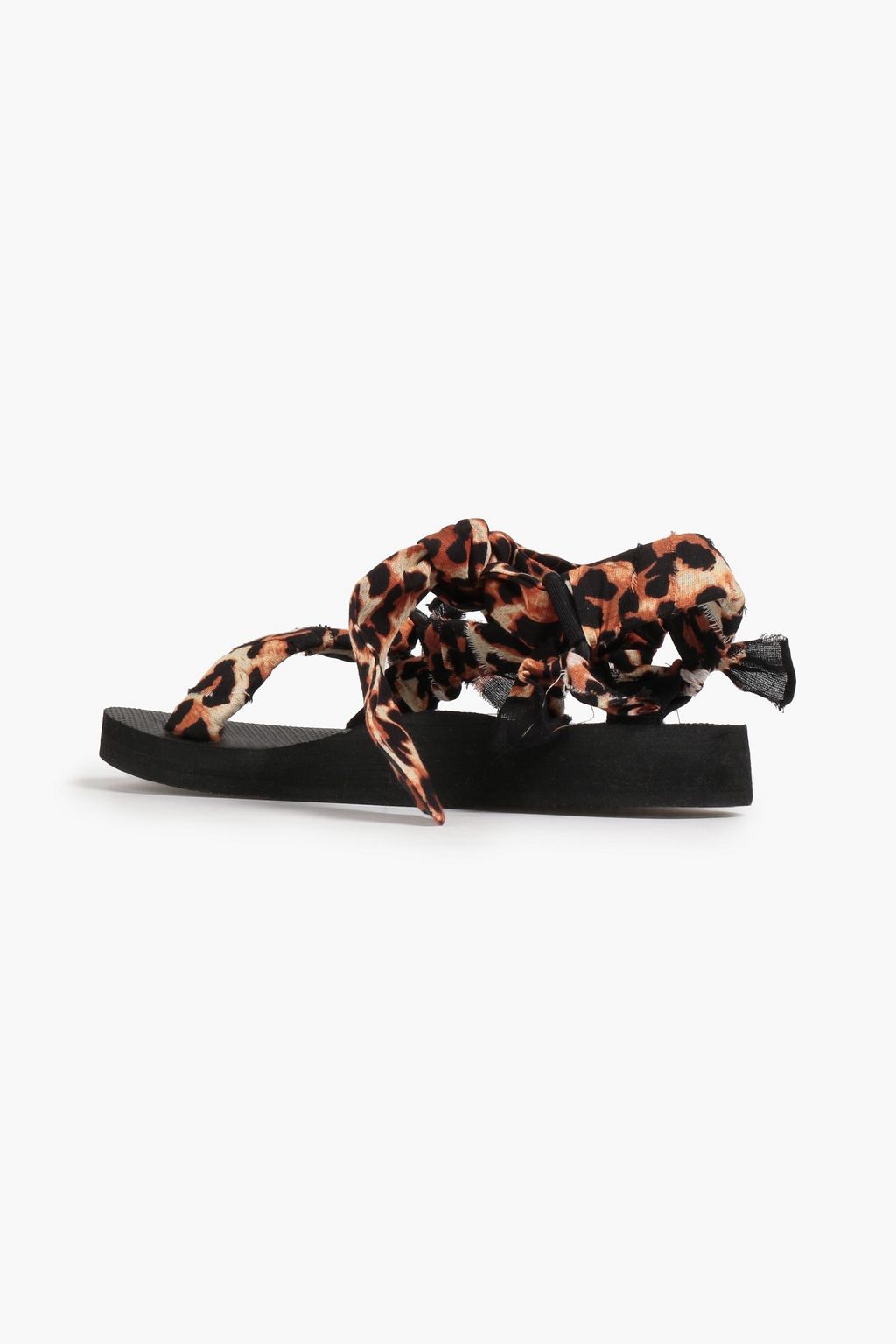 ARIZONA LOVE Trekky leopard-print canvas sandals