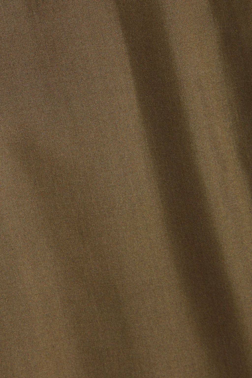 VALENTINO GARAVANI Pleated silk shirt