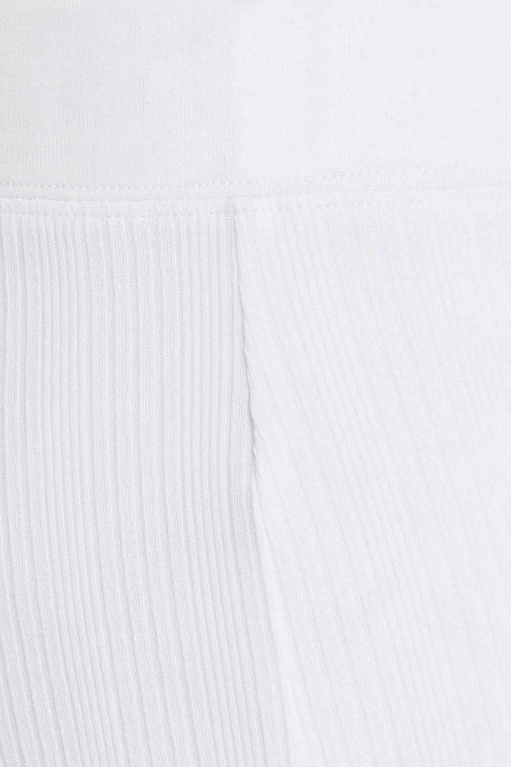 SIMKHAI Ribbed stretch-modal jersey wide-leg pants