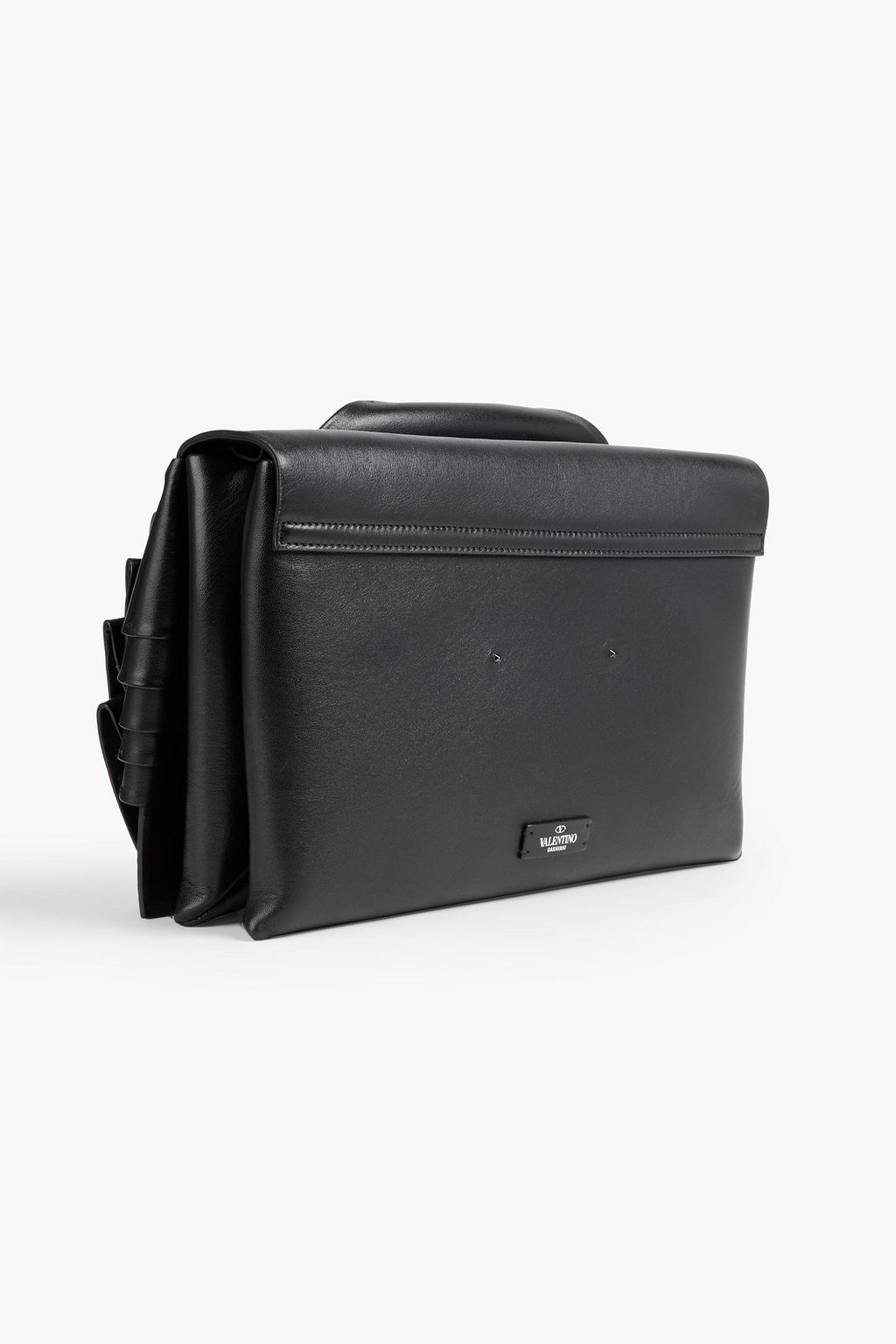 VALENTINO GARAVANI 04 Rouches Edition Atelier leather shoulder bag
