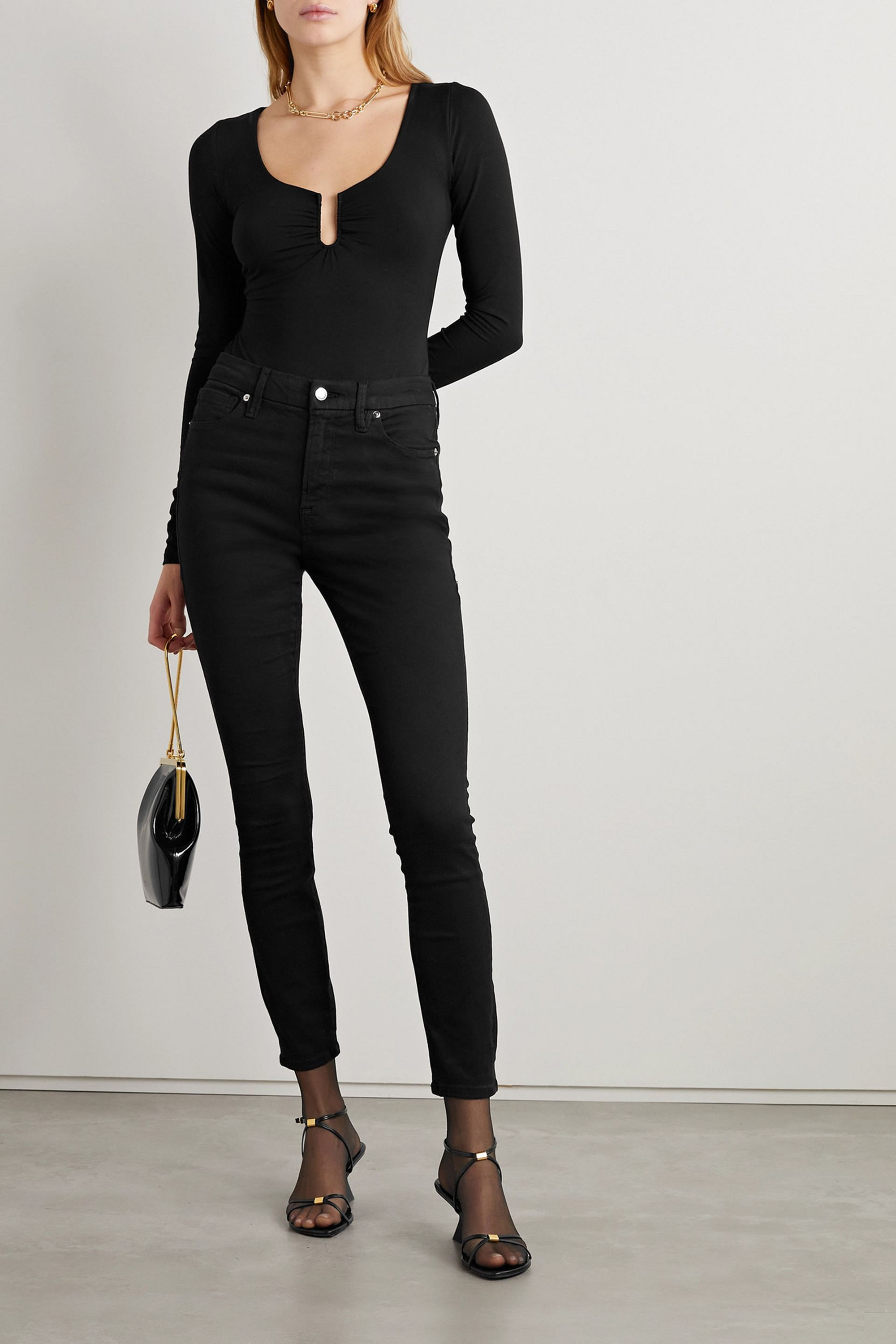 Good American Good Legs high-rise skinny jeans