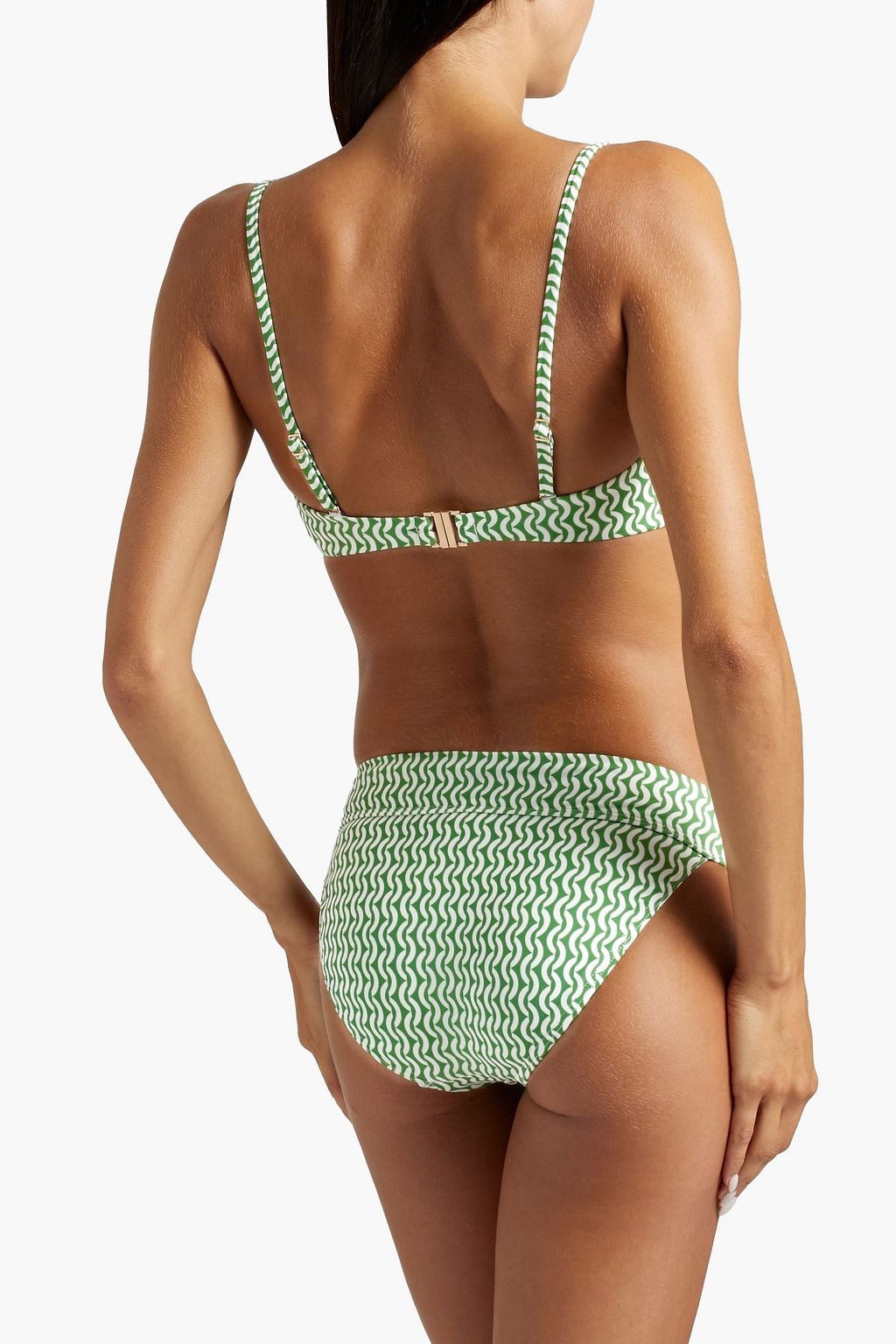 JETS AUSTRALIA BY JESSIKA ALLEN Ipanema printed mid-rise bikini briefs