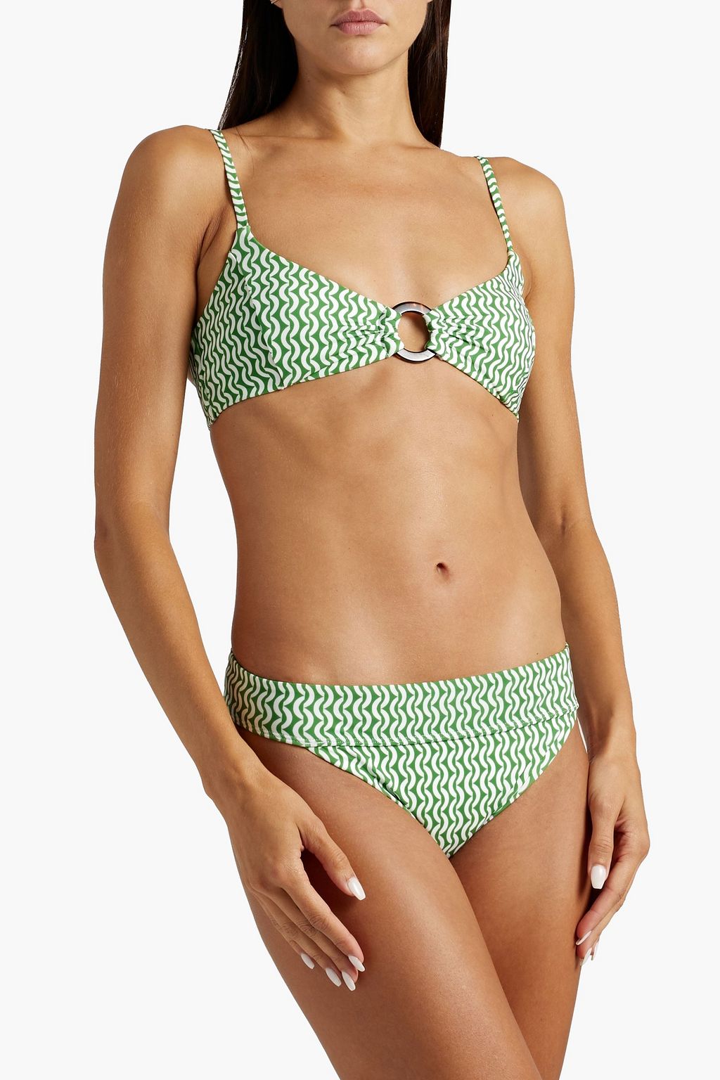 JETS AUSTRALIA BY JESSIKA ALLEN Ipanema printed mid-rise bikini briefs