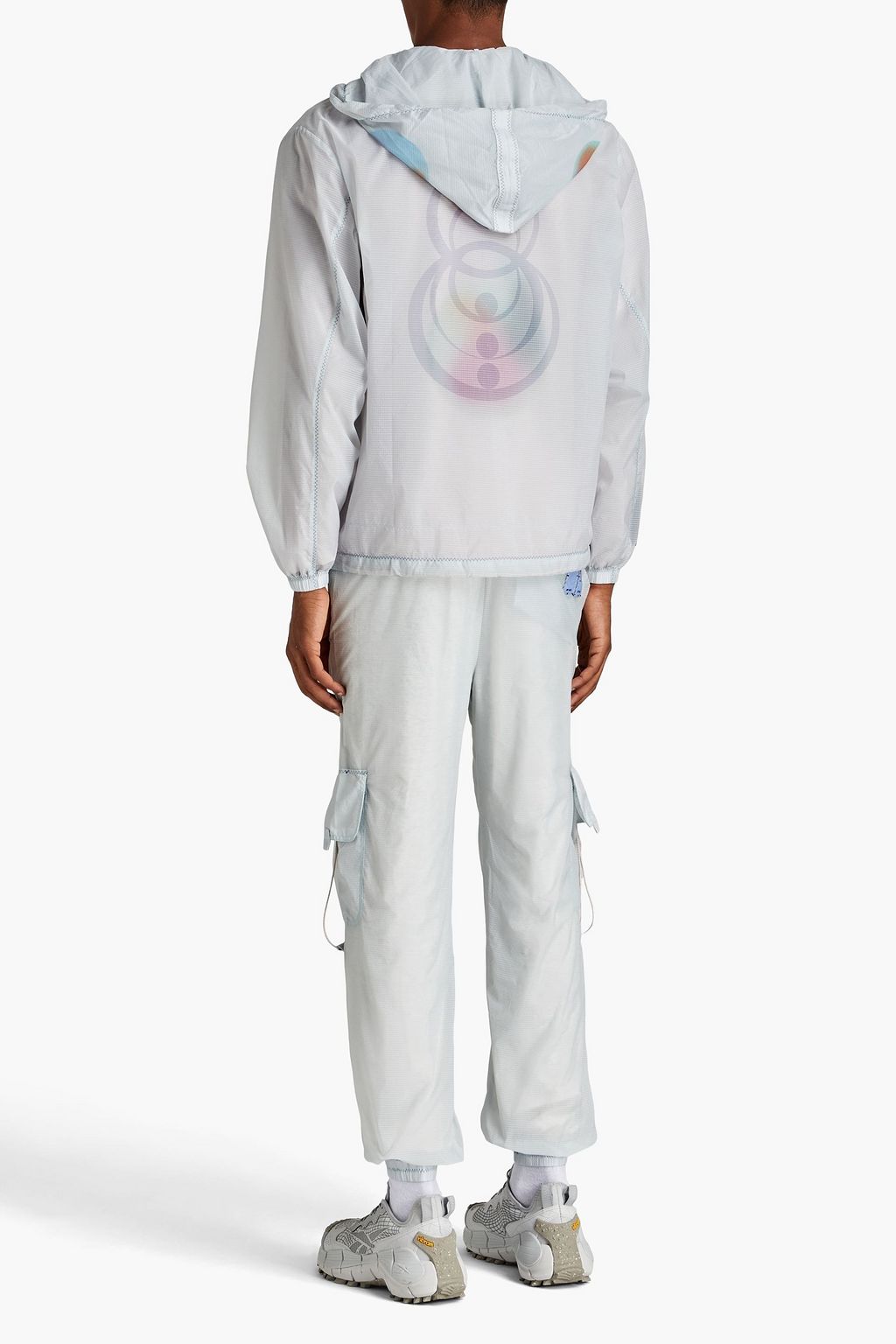 MCQ ALEXANDER MCQUEEN Printed ripstop hooded jacket
