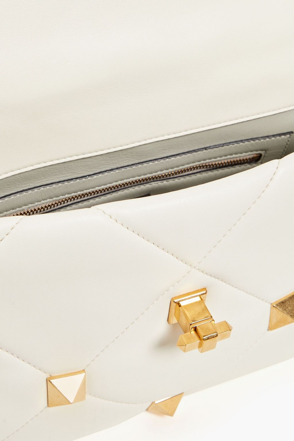 VALENTINO GARAVANI Roman Stud quilted leather shoulder bag
