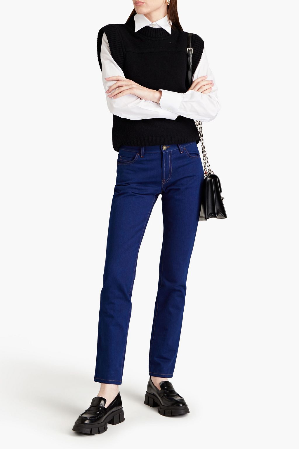 VALENTINO GARAVANI High-rise skinny jeans