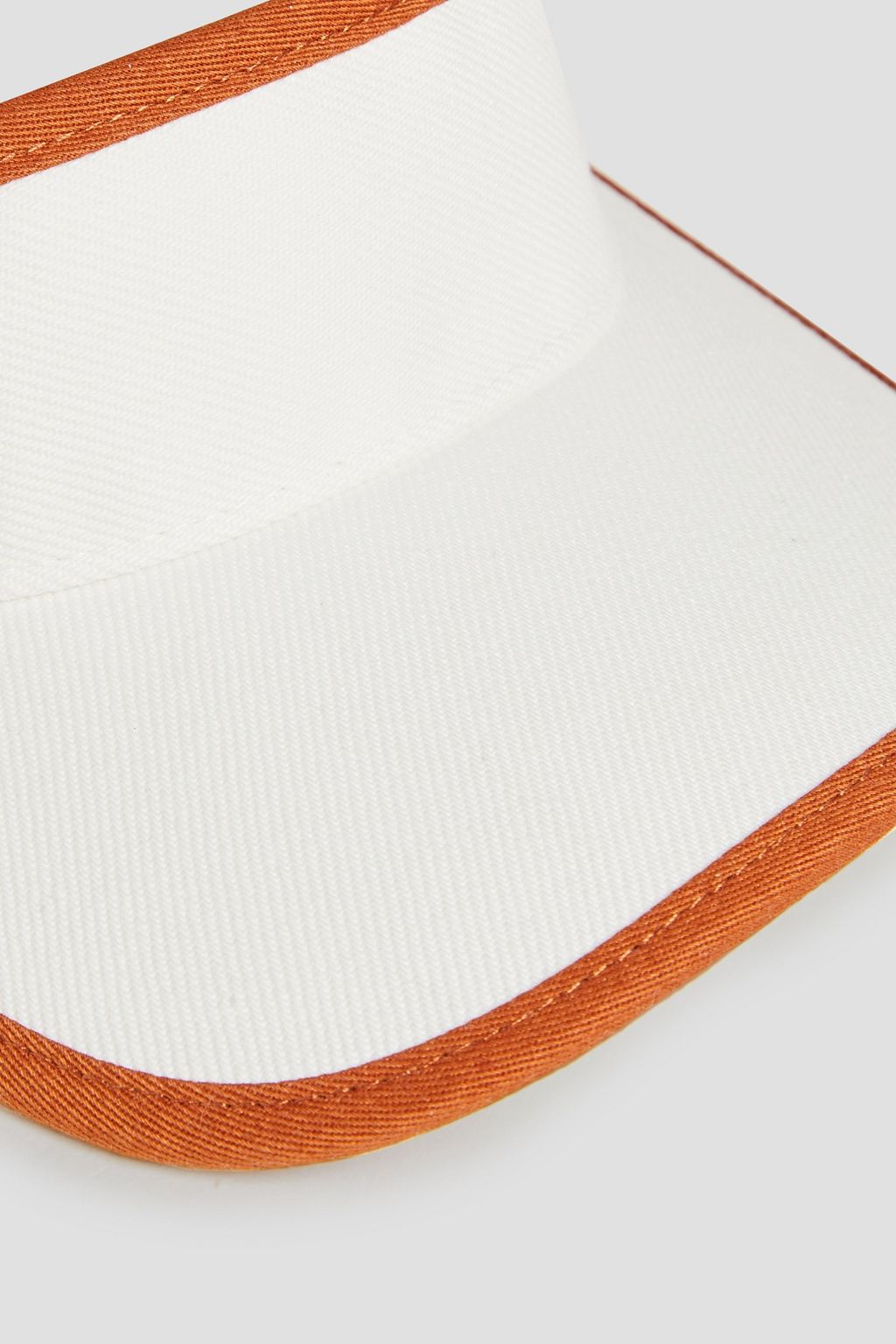 ZIMMERMANN Appliquéd cotton-drill visor