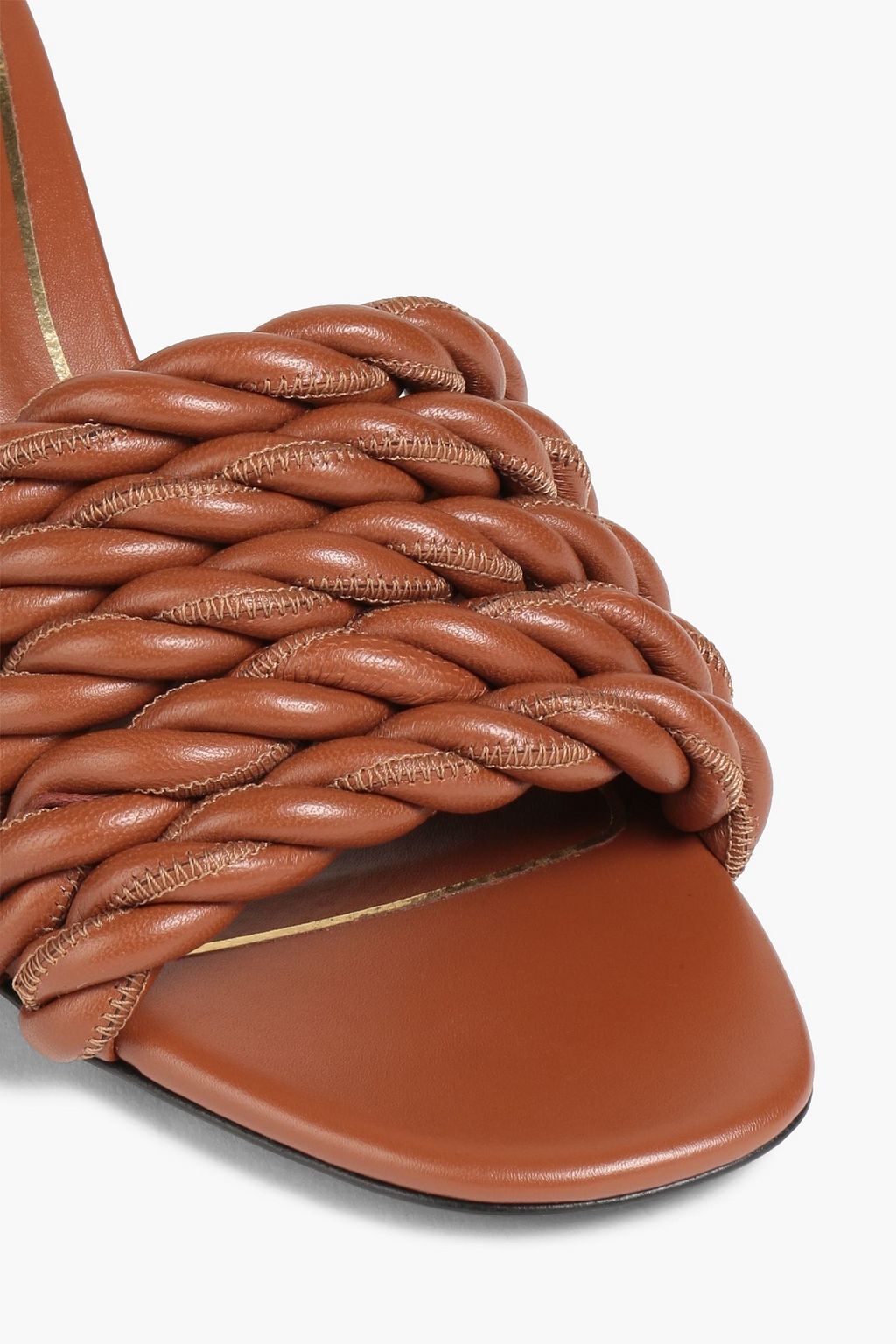 VALENTINO GARAVANI The Rope twisted leather mules