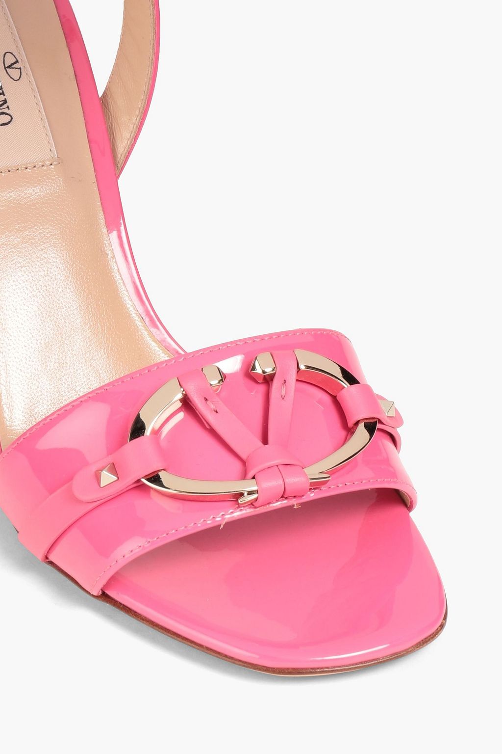 VALENTINO GARAVANI VLOGO patent-leather sandals