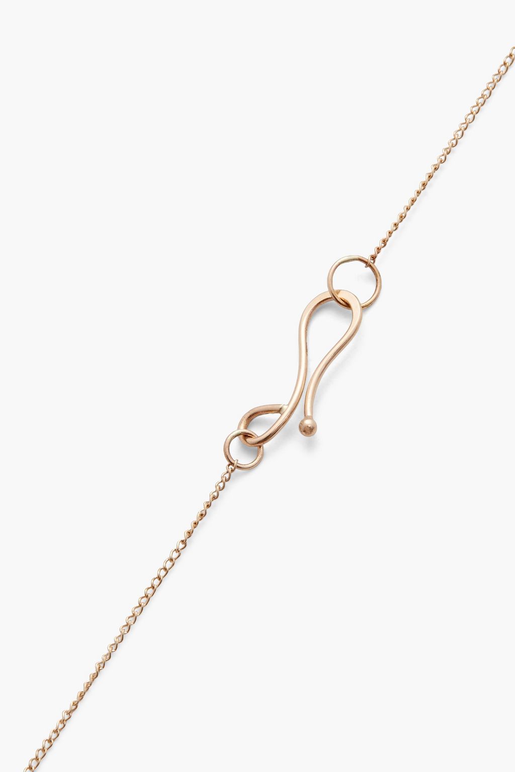 MELISSA JOY MANNING Kette aus 14 KT. Roségold mit Opalen