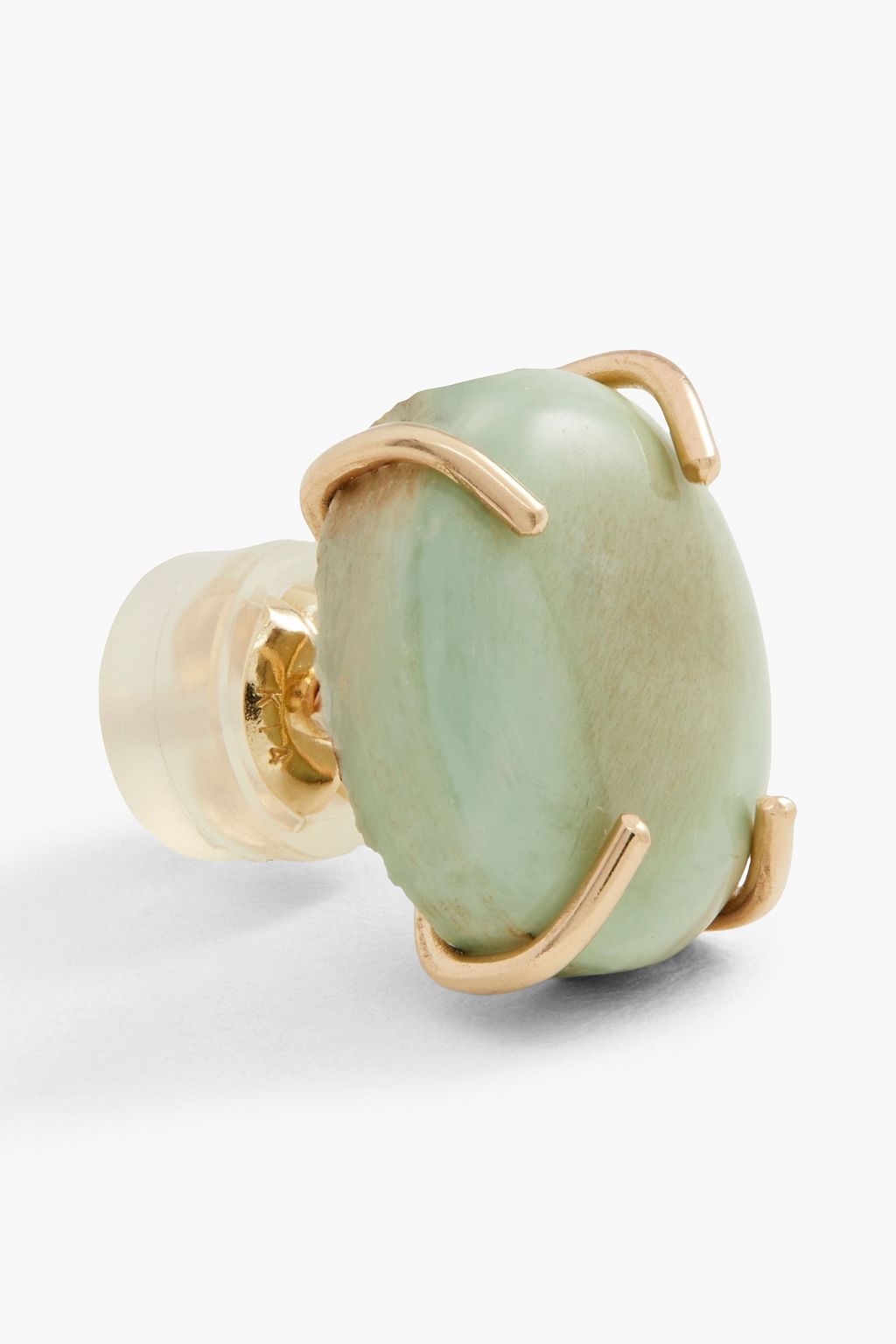 MELISSA JOY MANNING 14-karat gold stone earrings