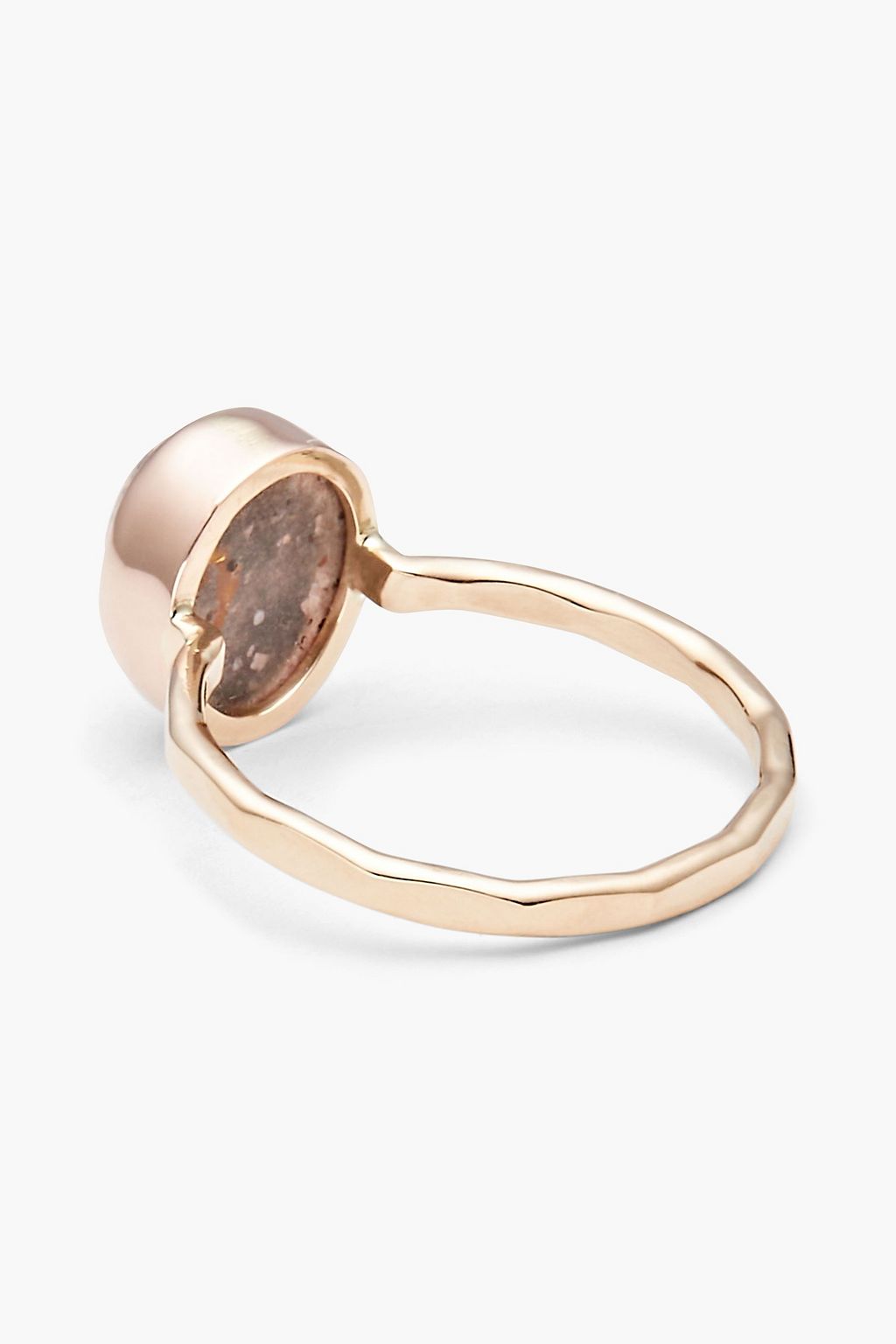MELISSA JOY MANNING 14-karat rose gold opal ring
