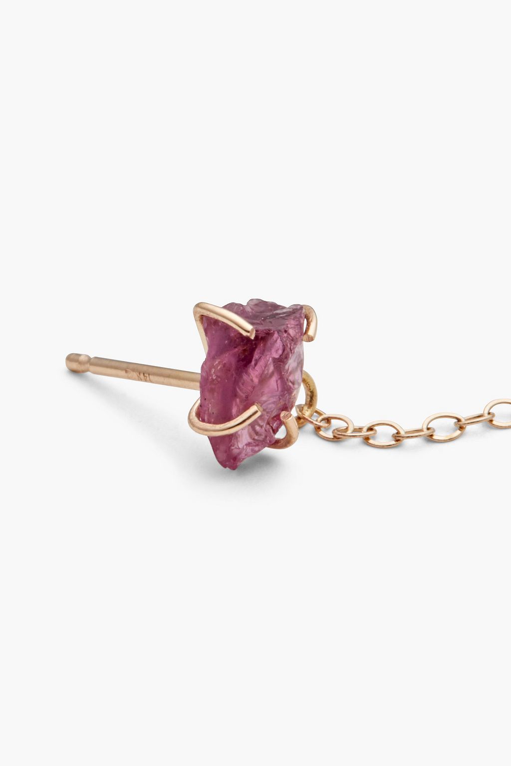 MELISSA JOY MANNING 14-karat gold rhodolite earrings