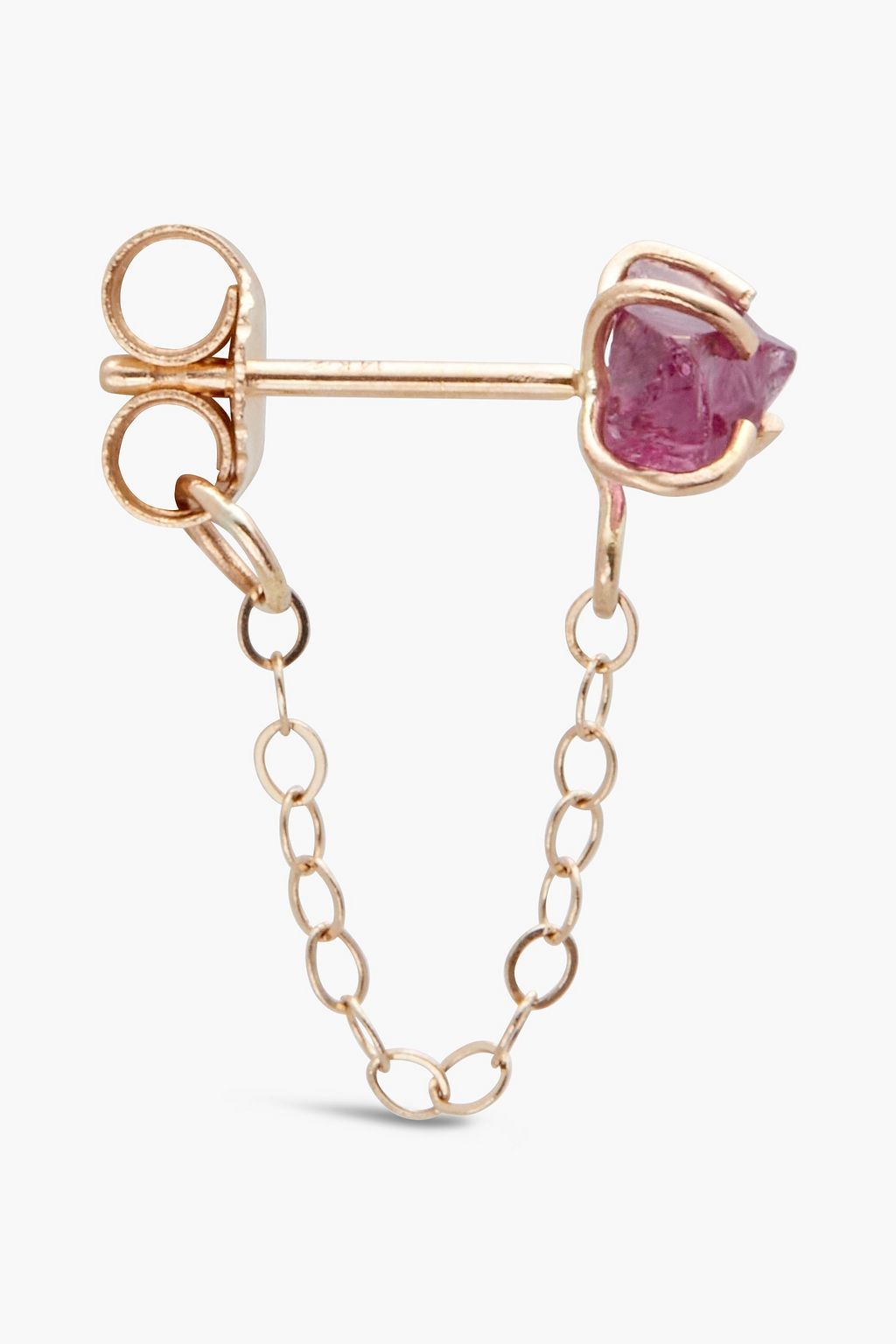 MELISSA JOY MANNING 14-karat gold rhodolite earrings
