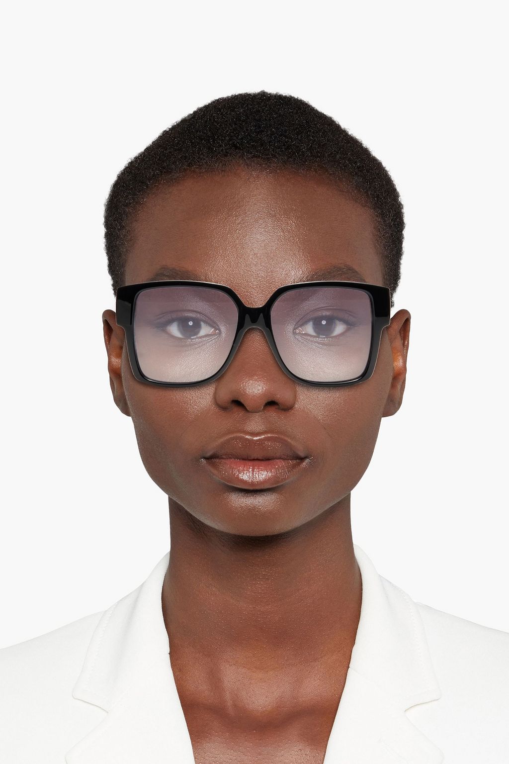 SAINT LAURENT Square-frame acetate sunglasses