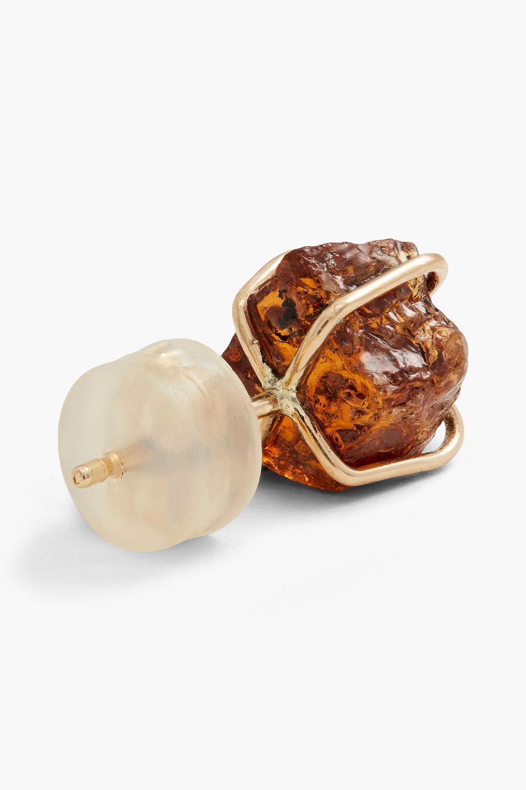 MELISSA JOY MANNING 14-karat gold stone earrings