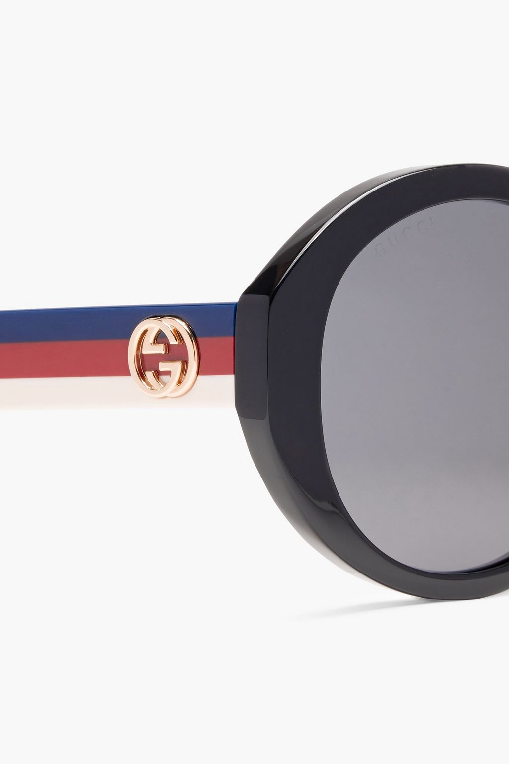 GUCCI Round-frame acetate sunglasses