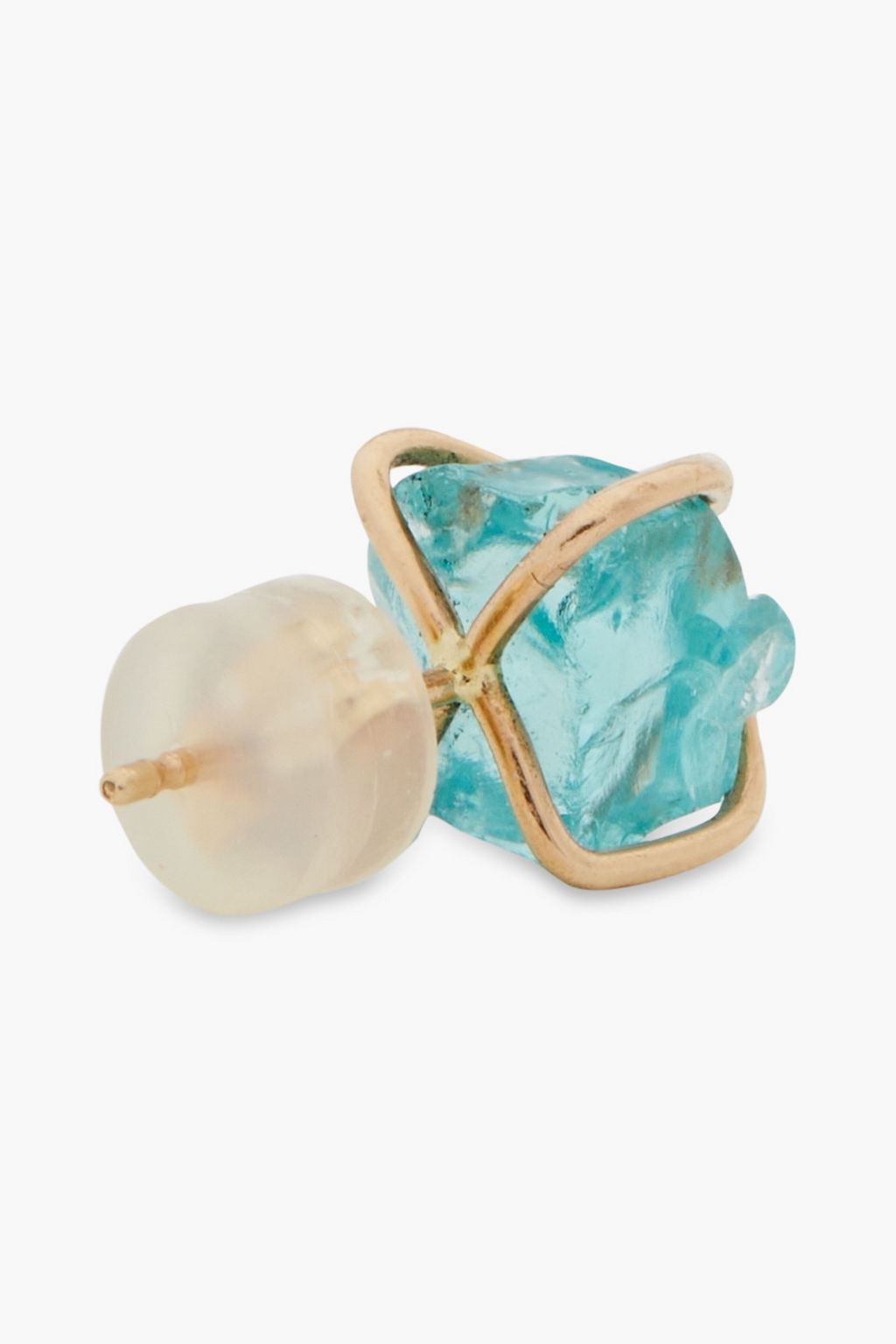 MELISSA JOY MANNING 14-karat gold apatite earrings