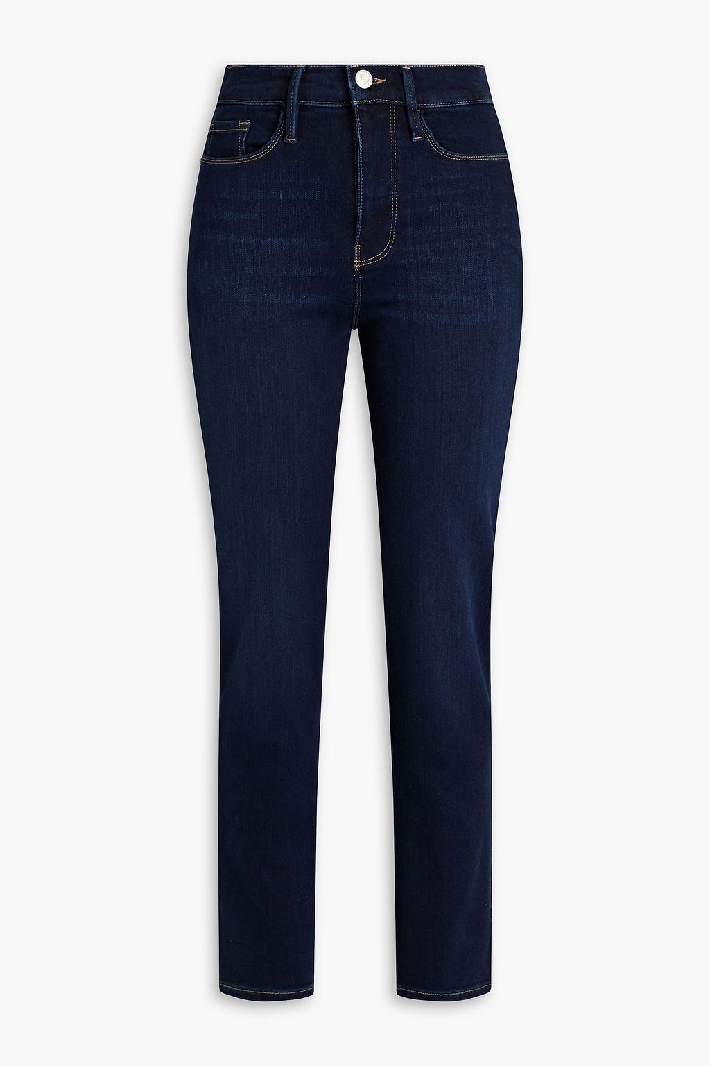 Frame mid shop rise jeans