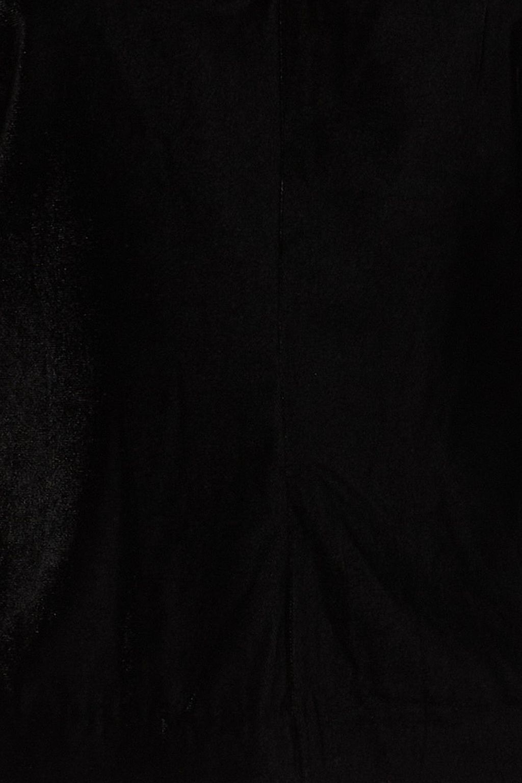 FRAME Ruched velvet top