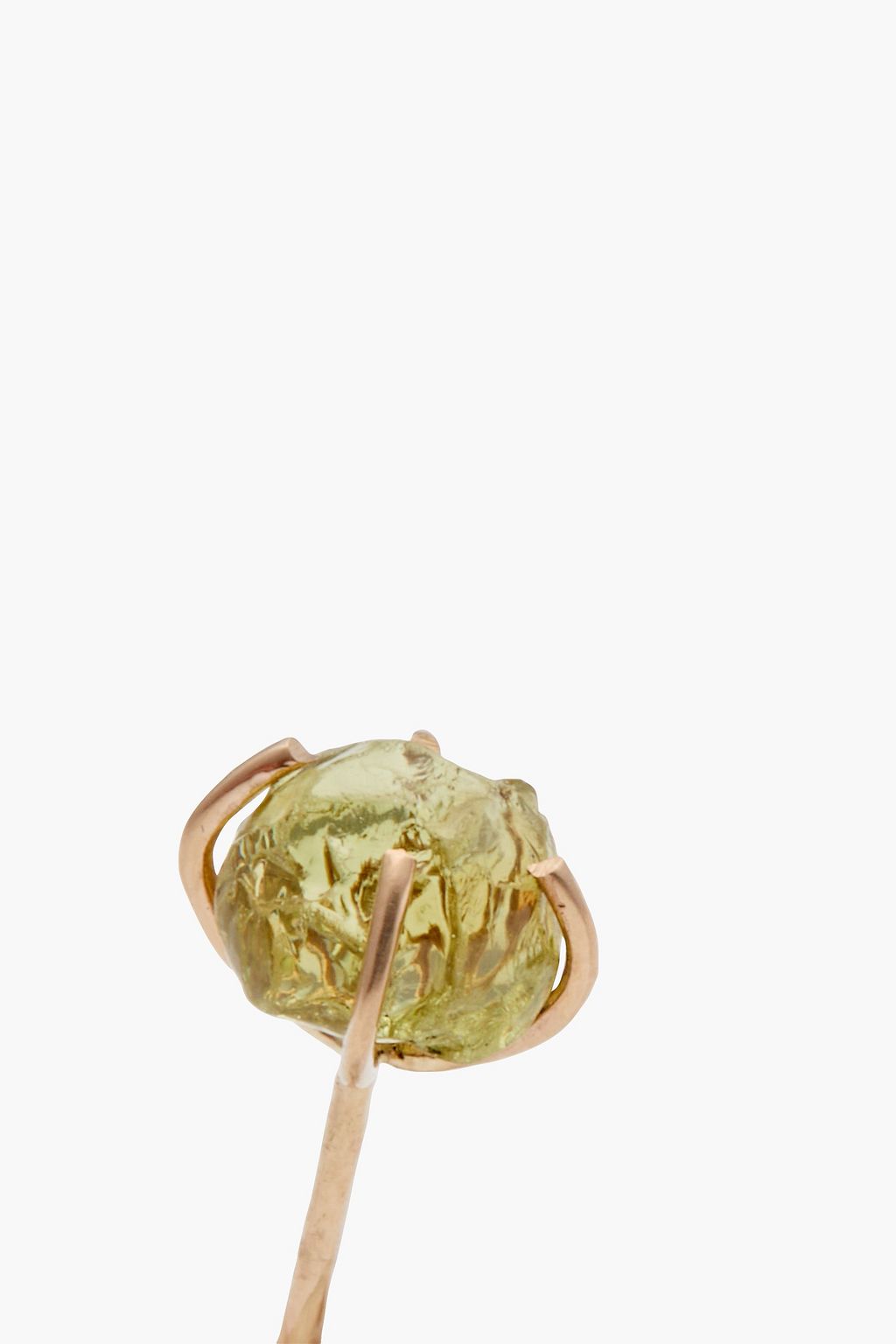 MELISSA JOY MANNING 14-karat gold garnet earrings