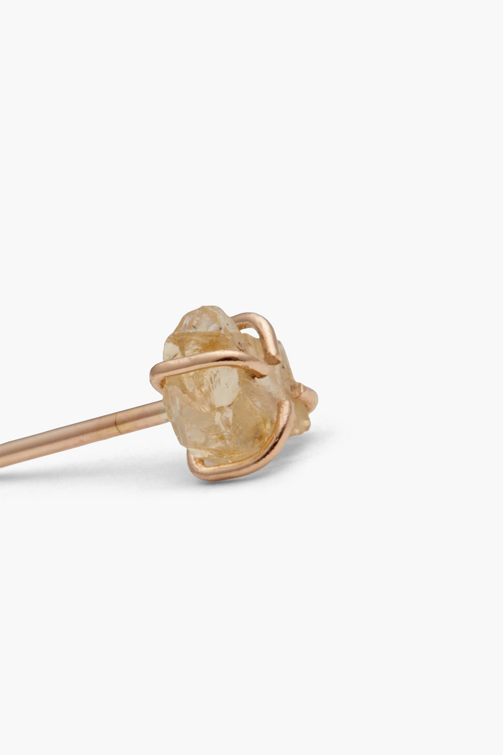 MELISSA JOY MANNING 14-karat gold garnet earrings