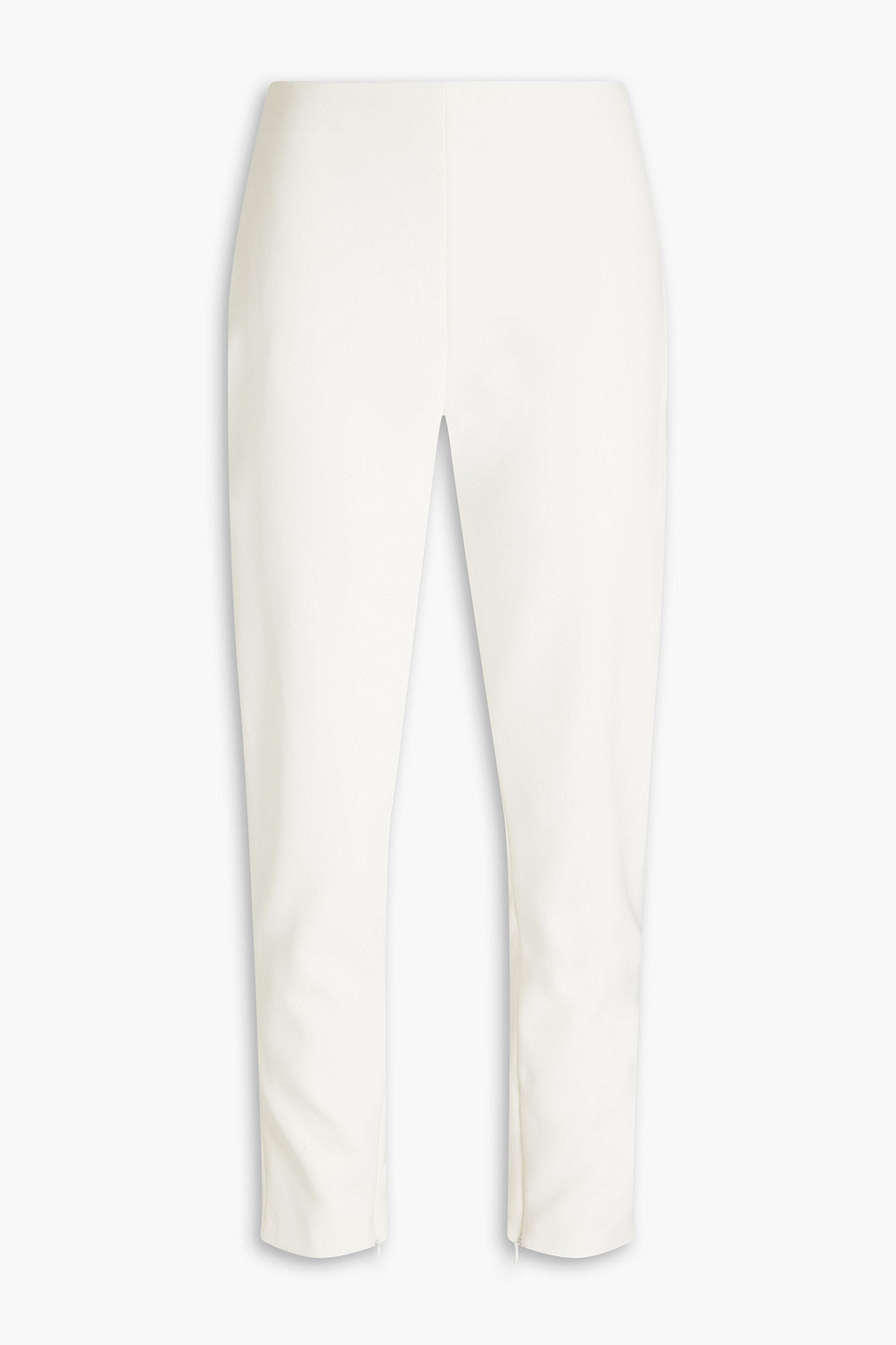 SACHIN & BABI LARISA CROPPED CREPE SLIM-LEG PANTS