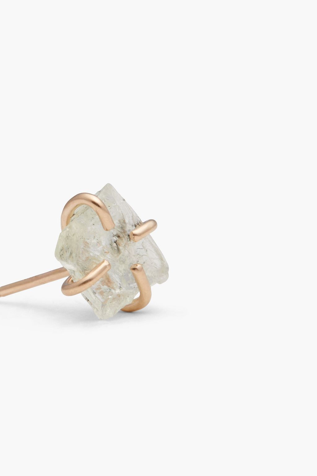 MELISSA JOY MANNING 14-karat gold crystal earrings