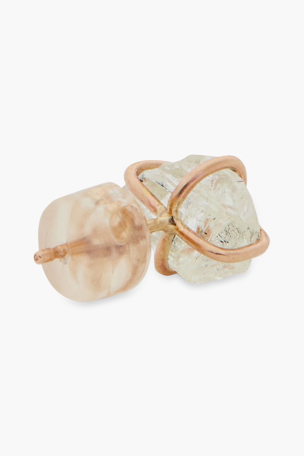 MELISSA JOY MANNING 14-karat gold crystal earrings