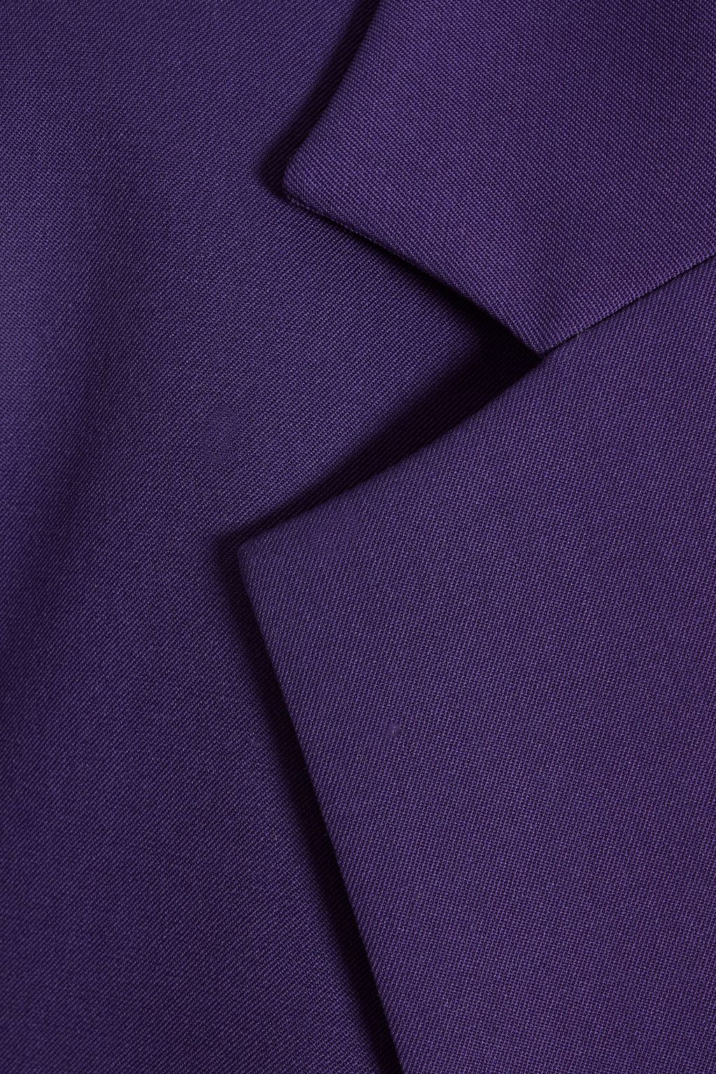 OSCAR DE LA RENTA Oversized wool-blend twill blazer