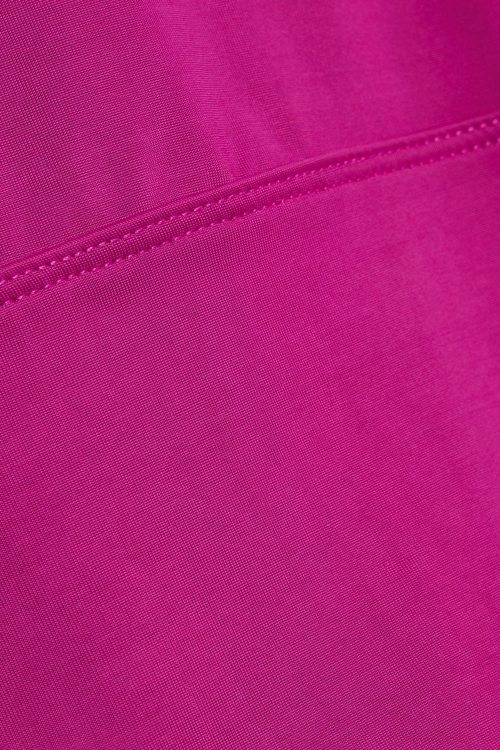 HEROINE SPORT Cutout stretch-jersey top