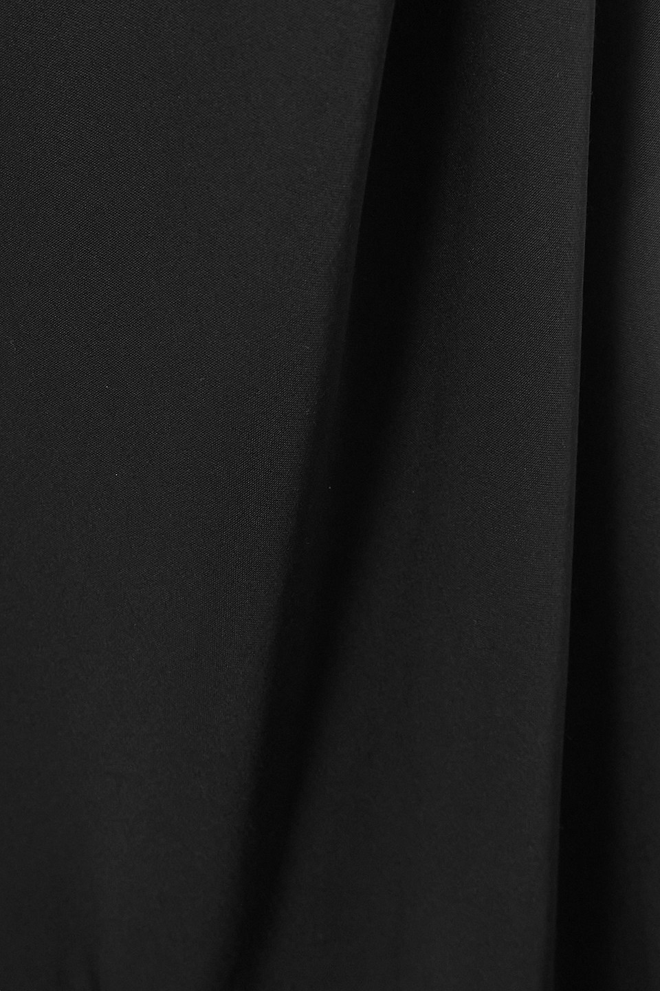 L AGENCE JUNIPER COLD-SHOULDER DRAPED SATIN MAXI DRESS