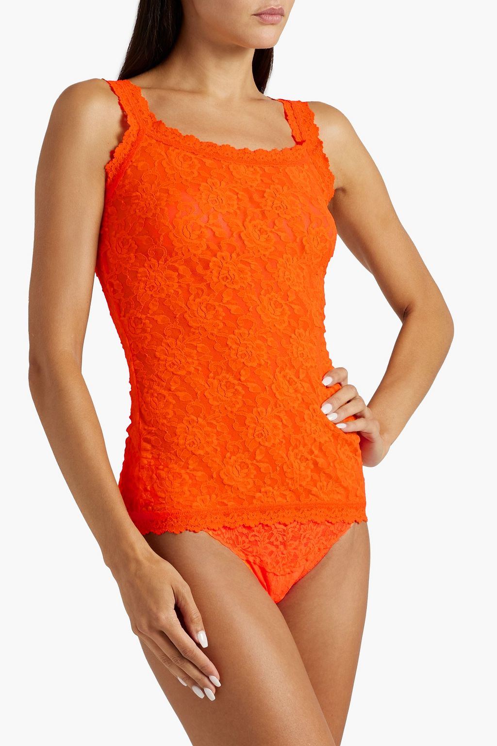 HANKY PANKY Stretch-lace camisole